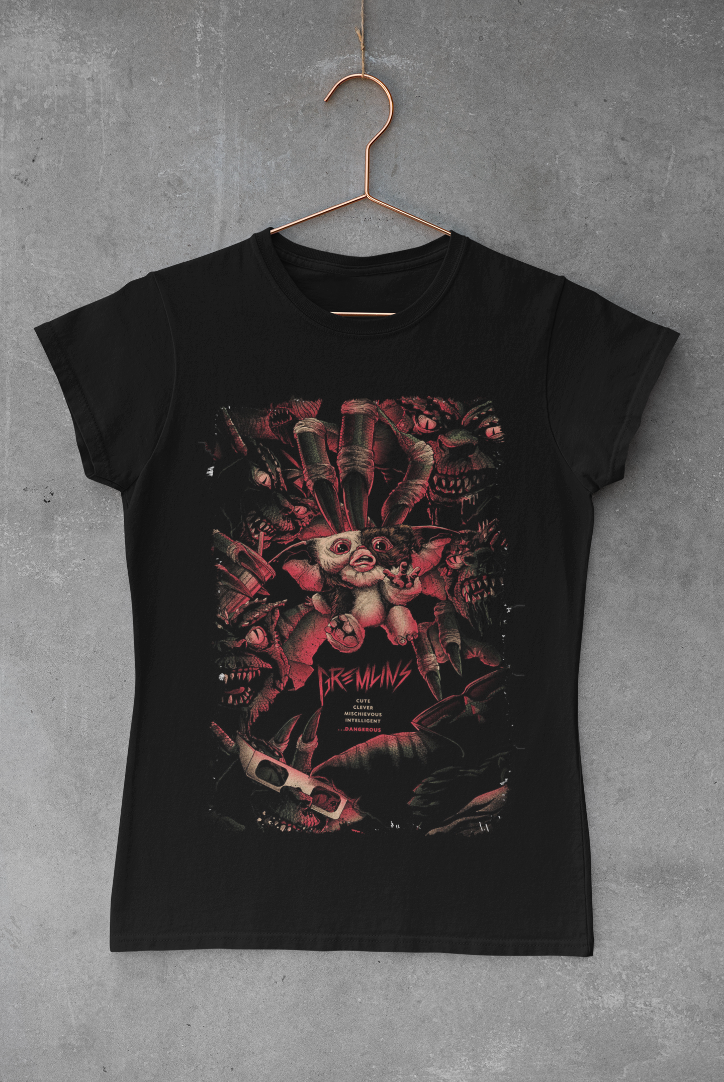 Baby Long Gremlins (preta ou branca)