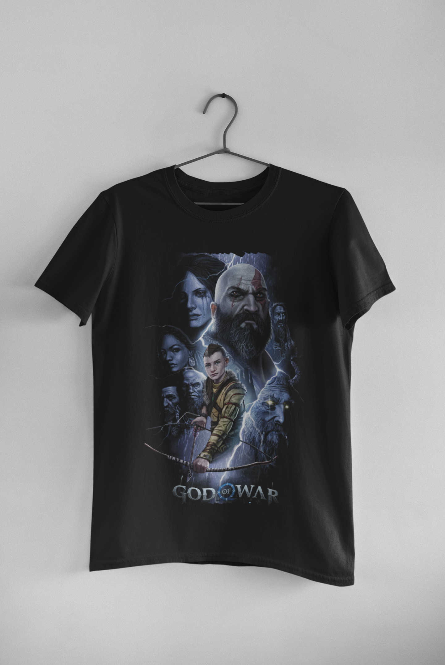 Camisa Preta God Of War