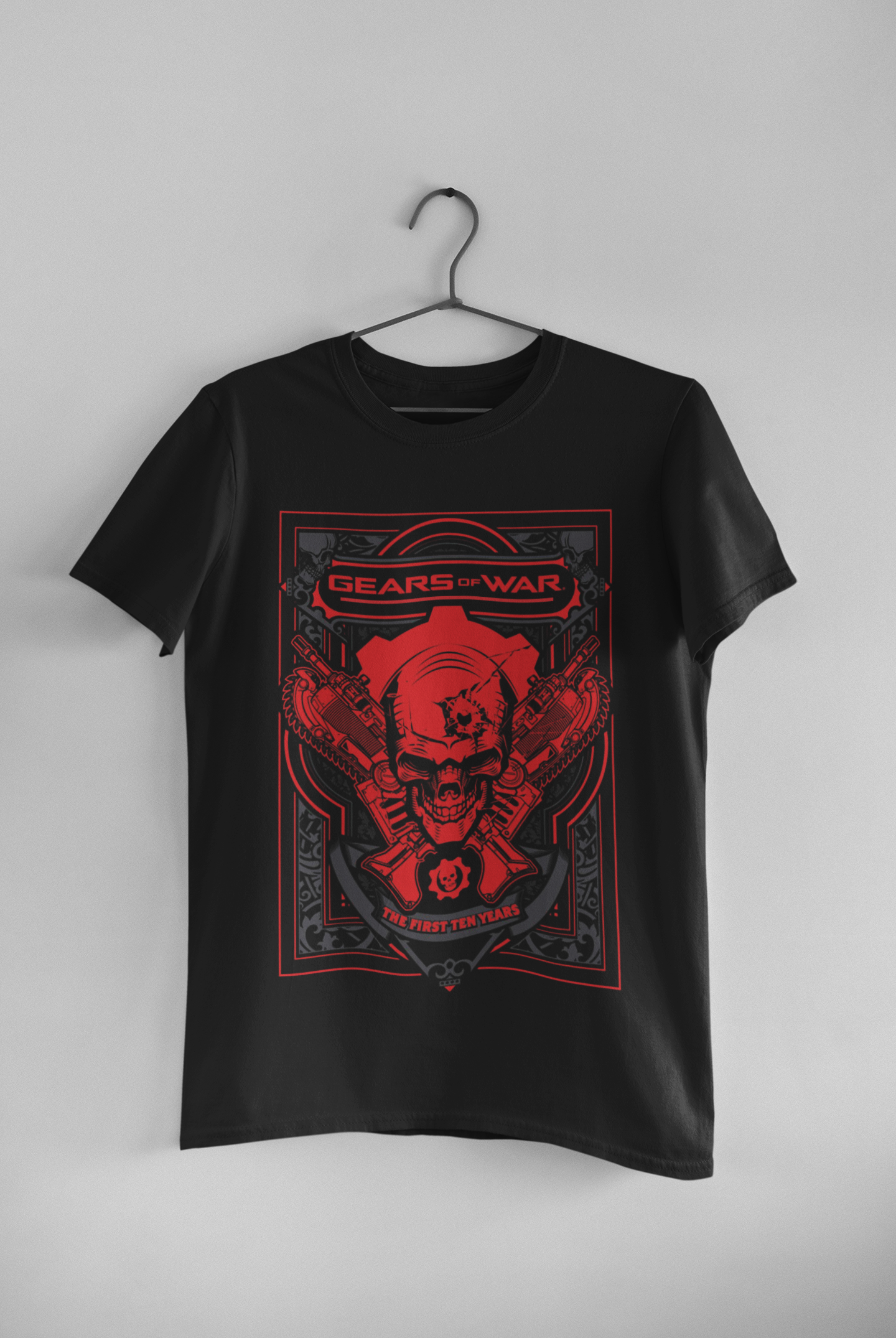 Camisa Preta Gears Of War