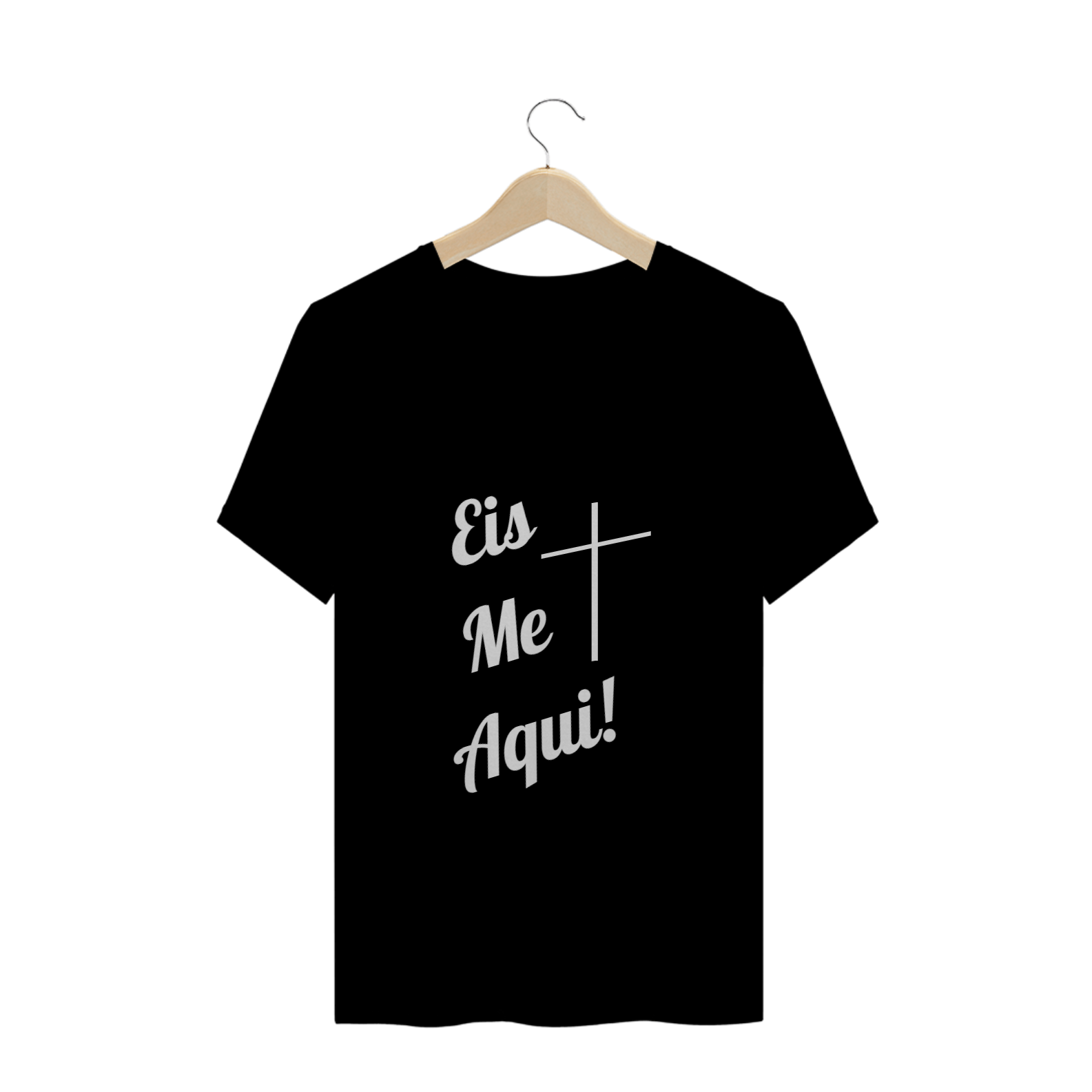 Nome do produto: Camiseta Eis Me Aqui!