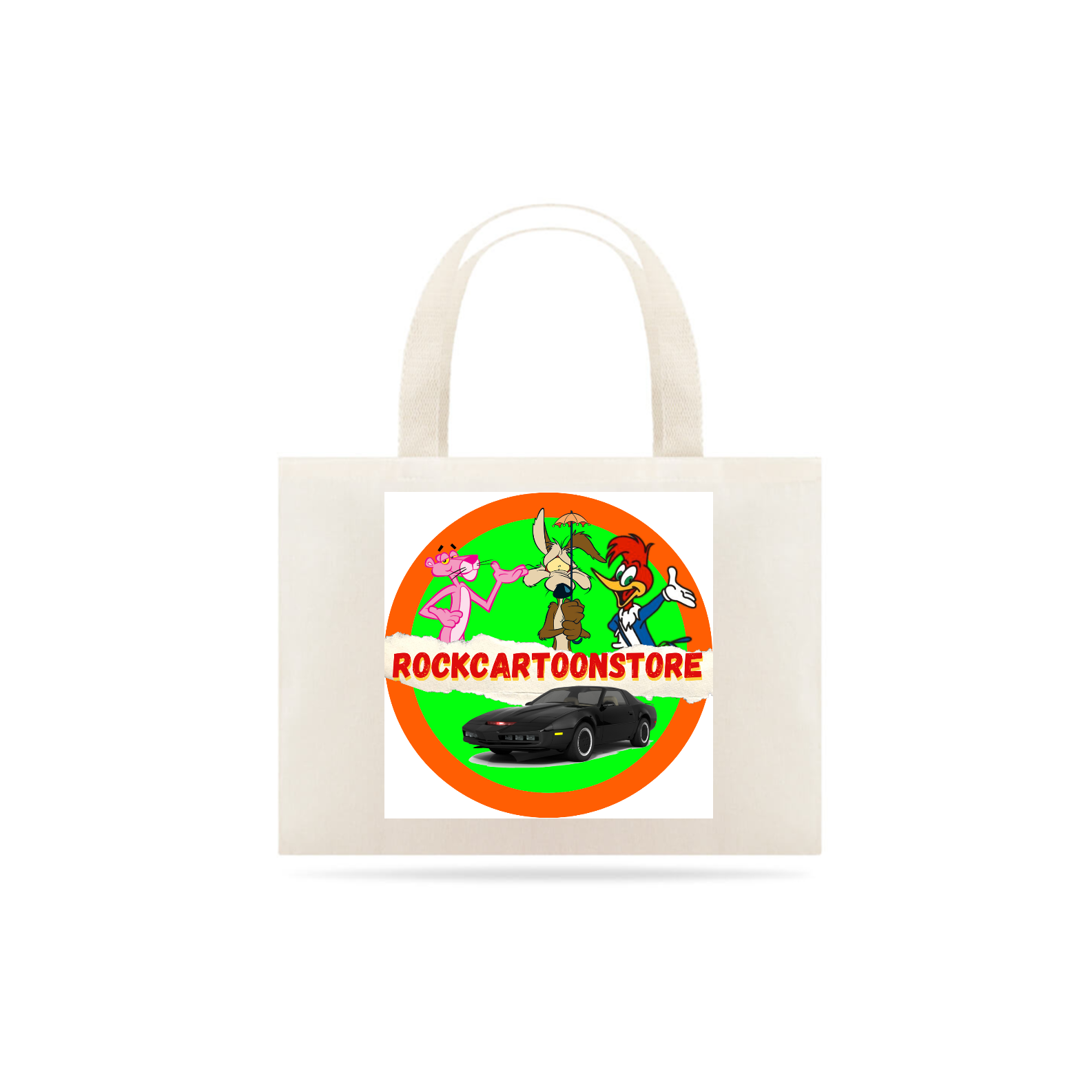 Nome do produto  ECO BAG ROCKCARTOONSTORE