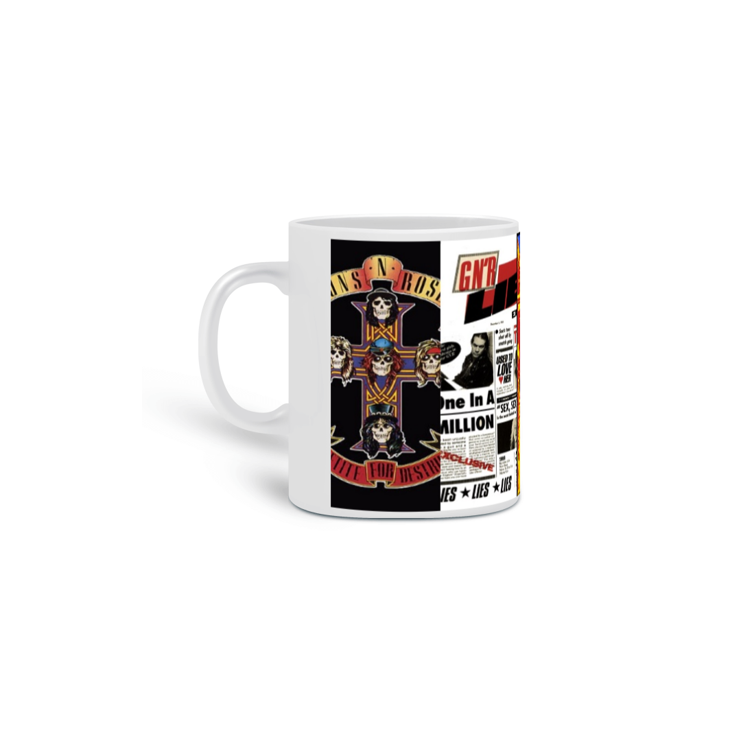 Nome do produto  CANECA GUNS N' ROSES