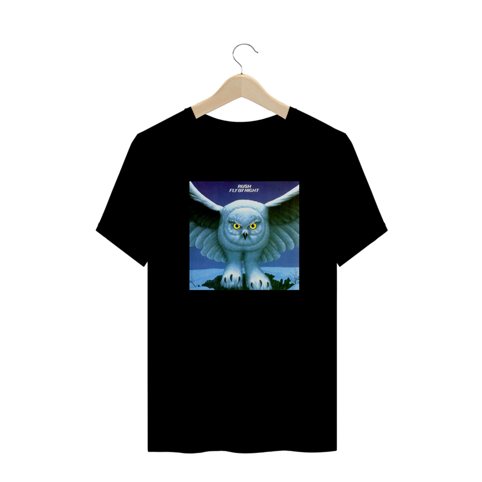 Nome do produto  CAMISETA RUSH FLY BY NIGHT