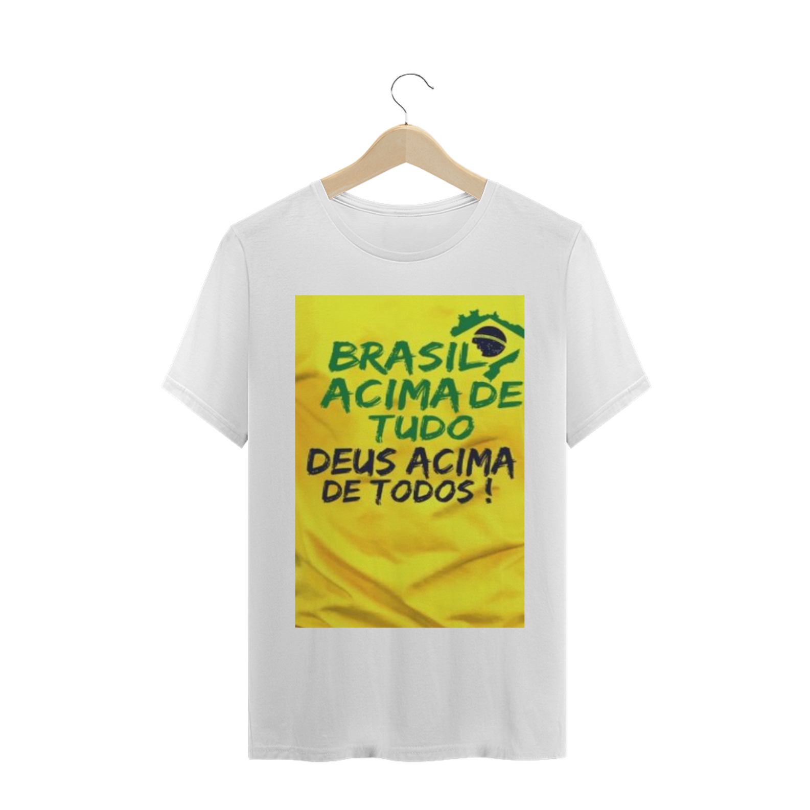 Nome do produto  Camisetas Personalizadas Brasil acima de tudo