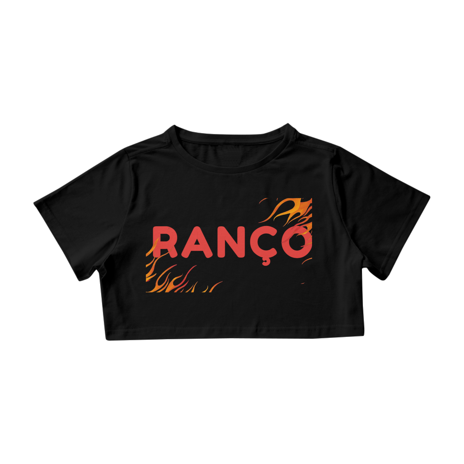 Nome do produto: CROPPED FRASE RANÇO