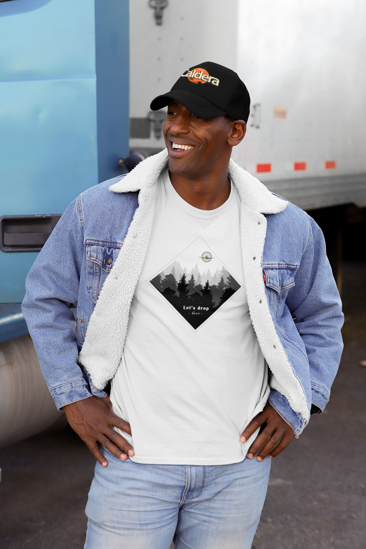 Let's drop - Tecido PRIME Branco