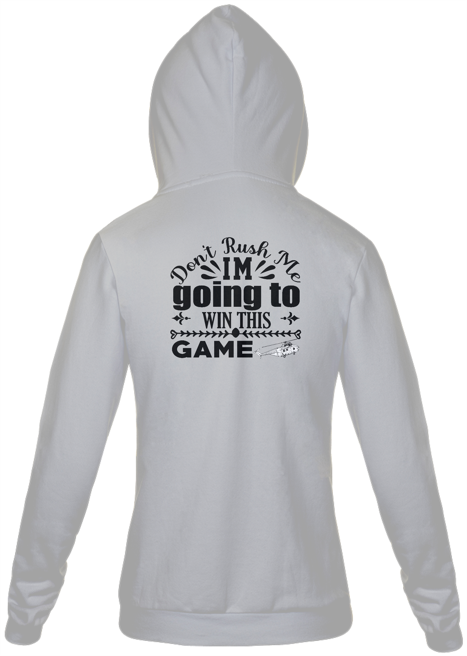 Win this game - Moletom com ziper