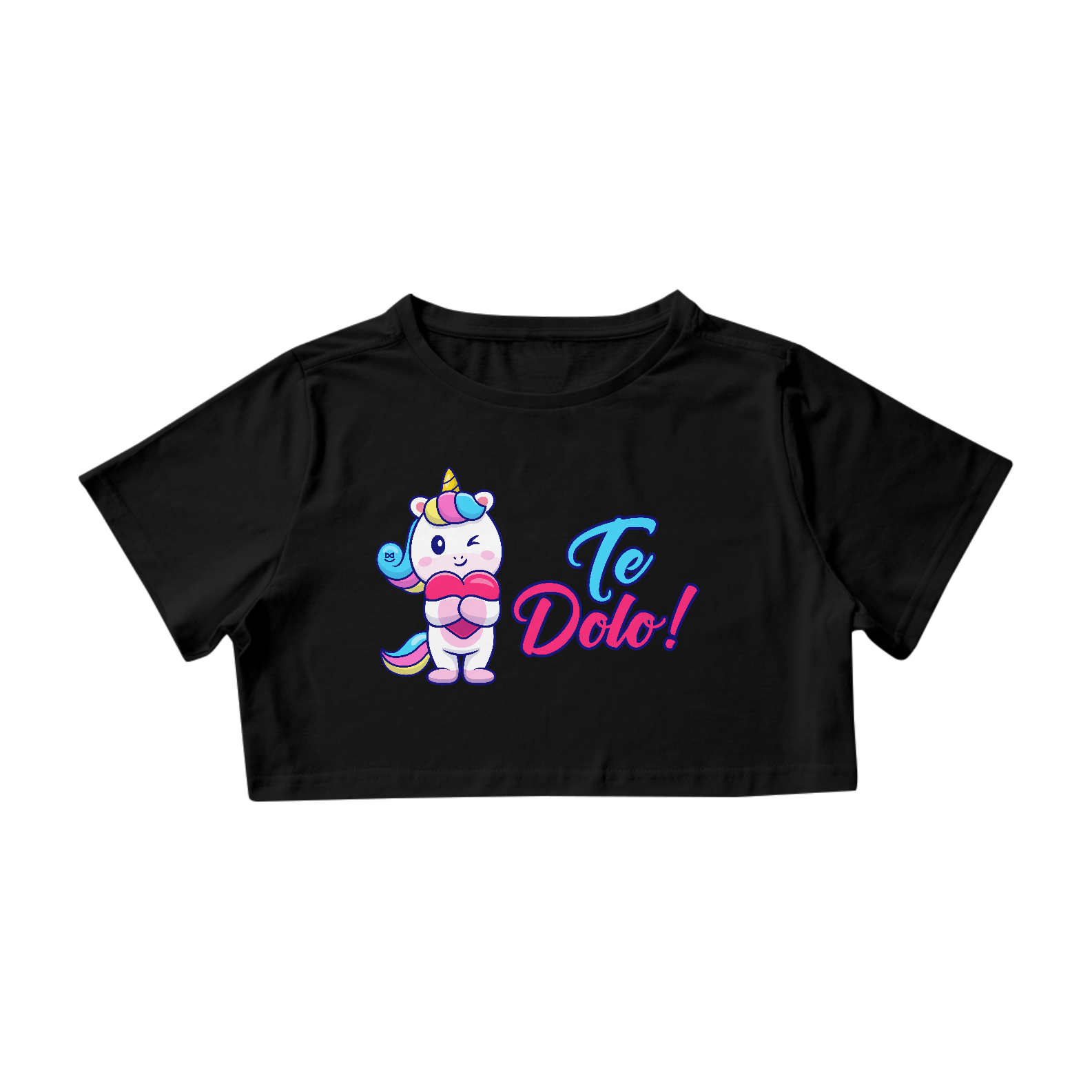 Camisa Cropped Te Dollo!