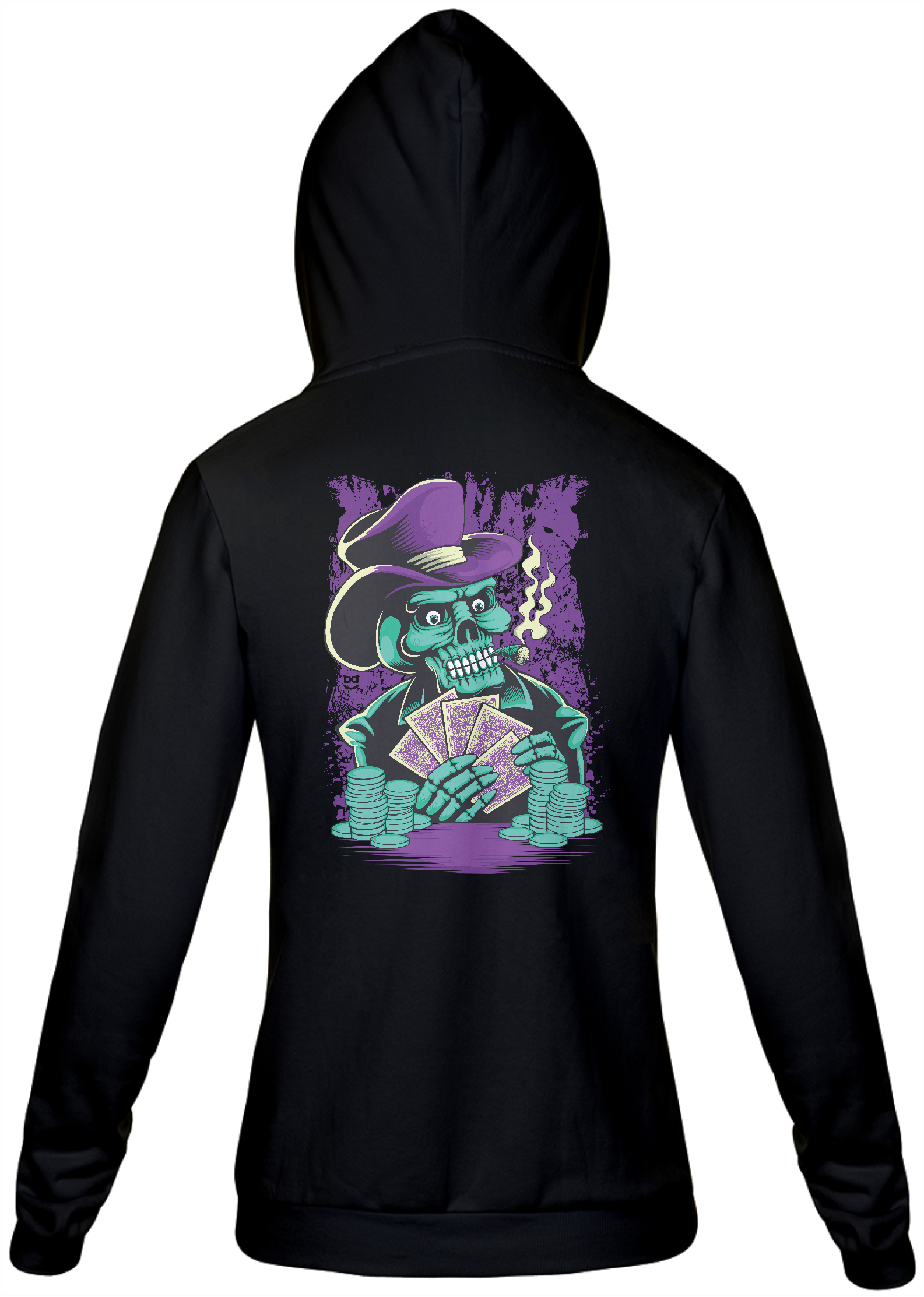 Moletom Caveira Baralho