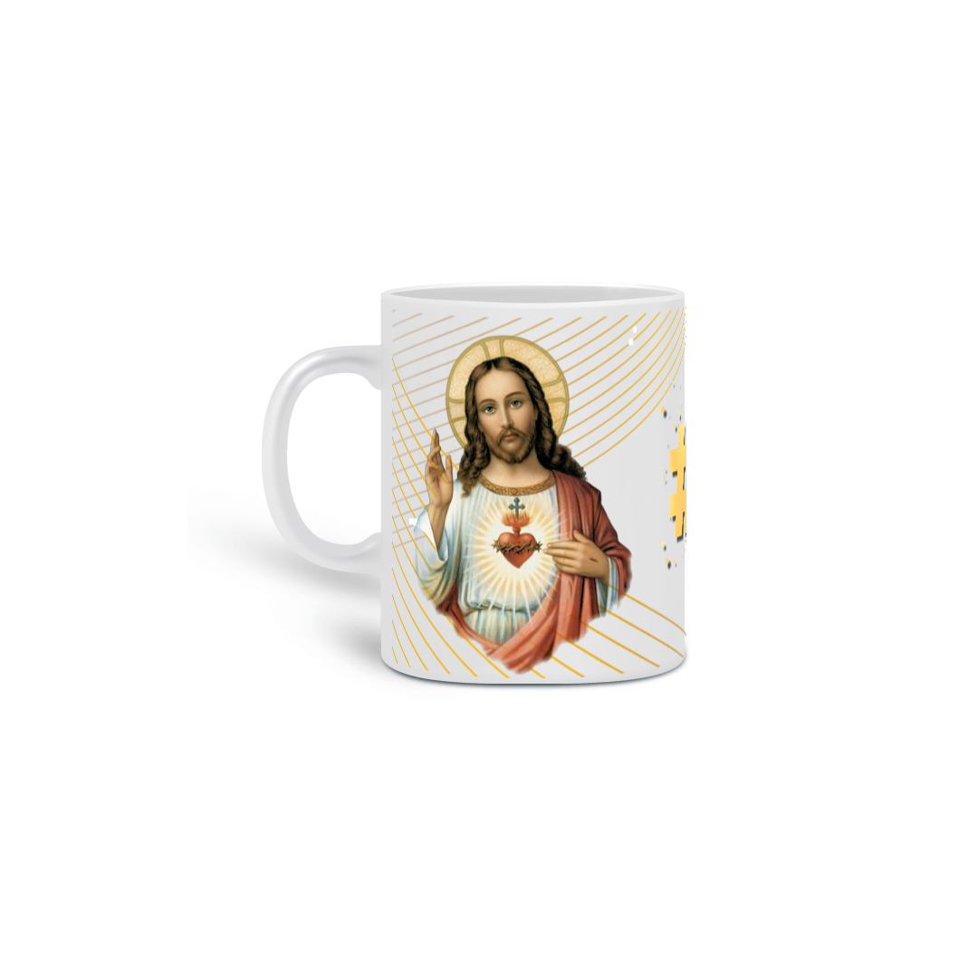 EspíritoALL Caneca  FRASES _ Jesus