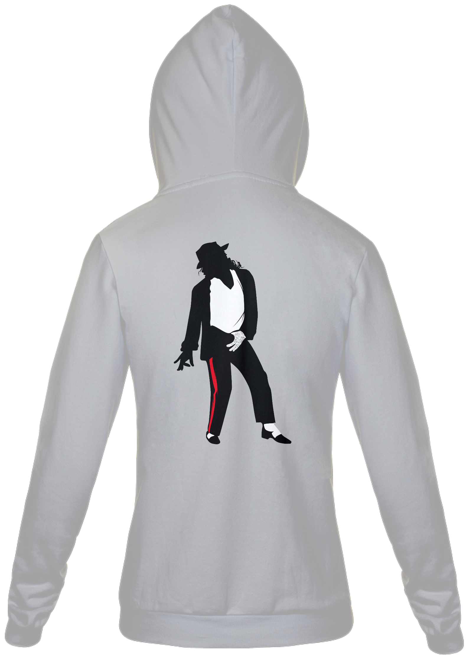 Moletom Michael Jackson Silueta (Billie Jean)