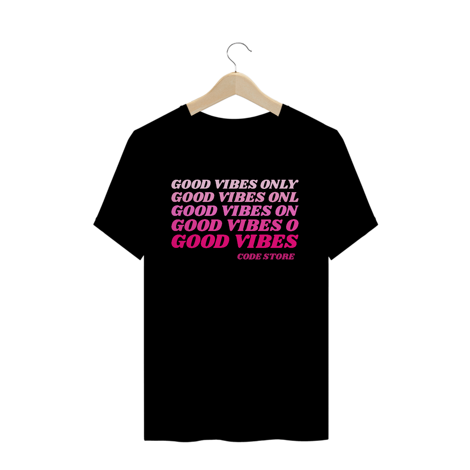 Camiseta Good Vibes by CODE