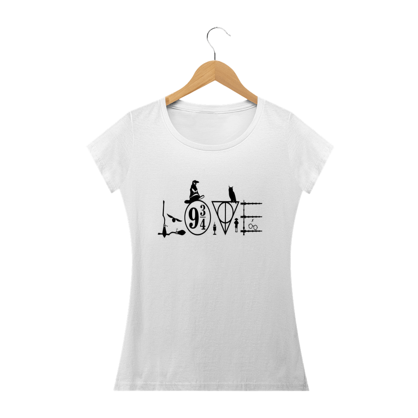 Camisa Feminina- Harry Potter (LOVE)
