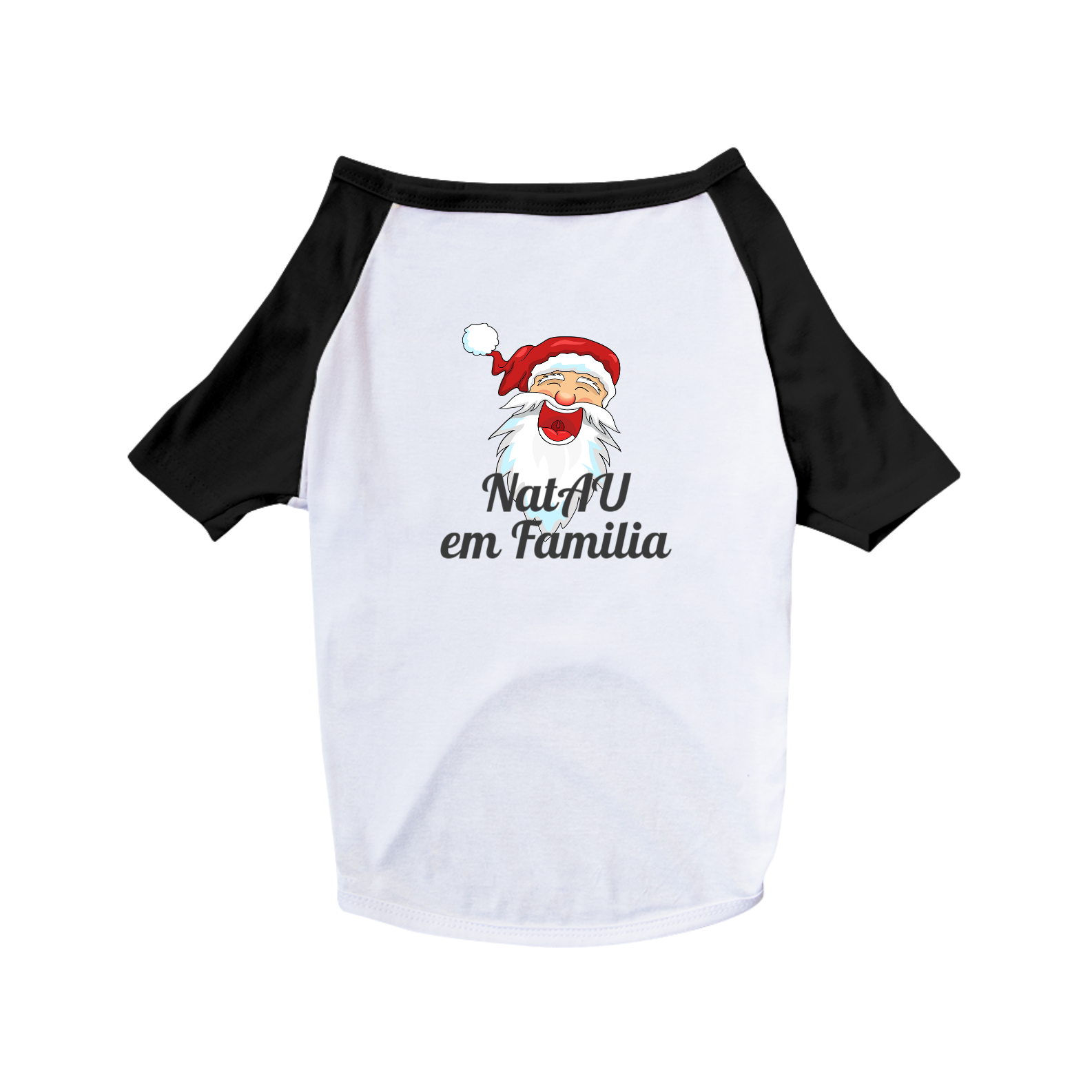 Camisa de natal Papai noel- Pet 