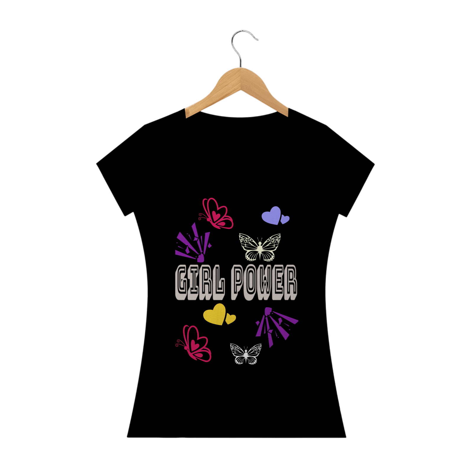 Camisa Feminina- Girl power
