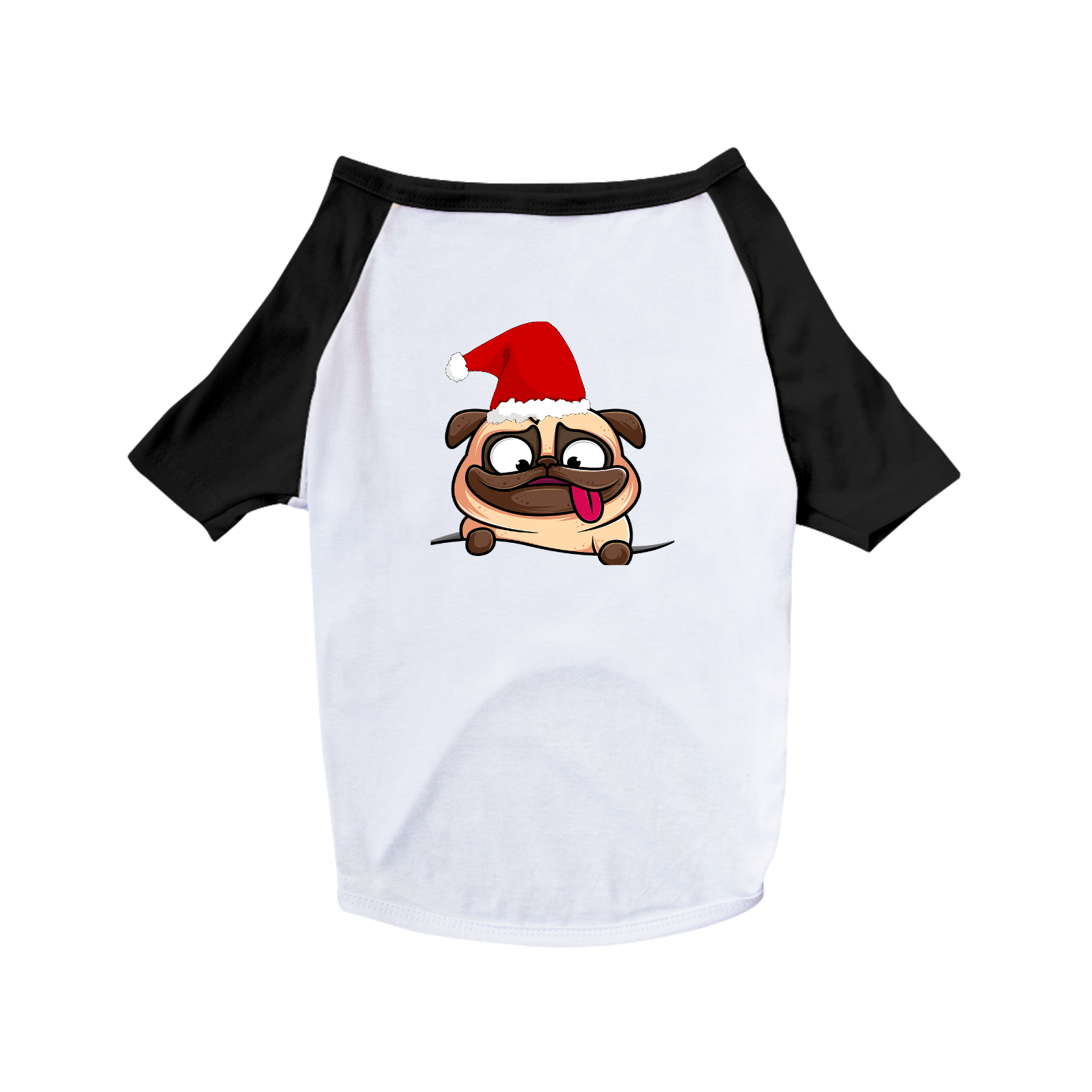 Camisa Pet-  Natal Pug 