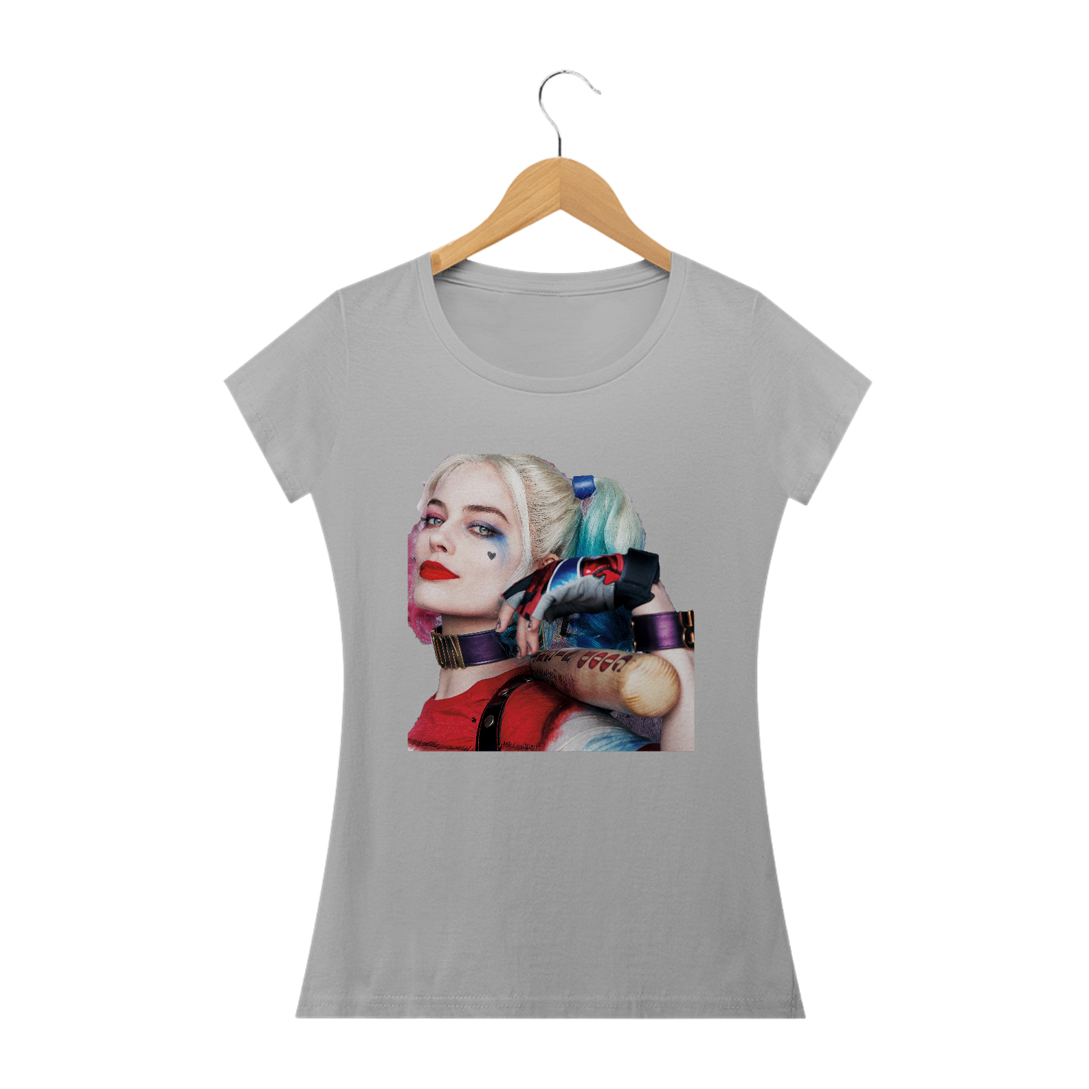Nome do produto  Camiseta Feminina Harley Quinn