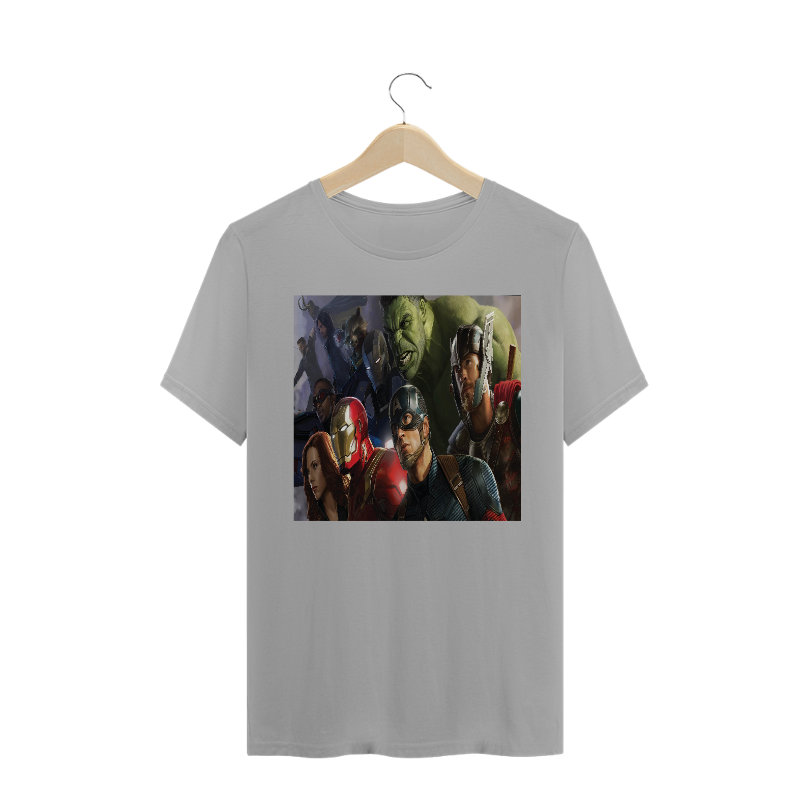 Nome do produto  Camiseta Masculina Os Vingadores