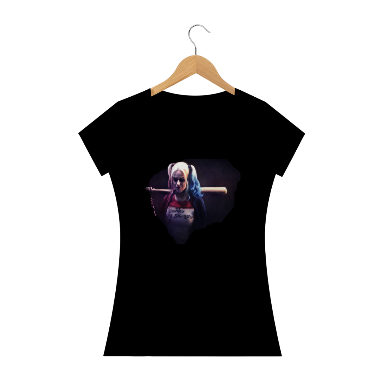 Nome do produto  Camiseta Feminina Harley Quinn