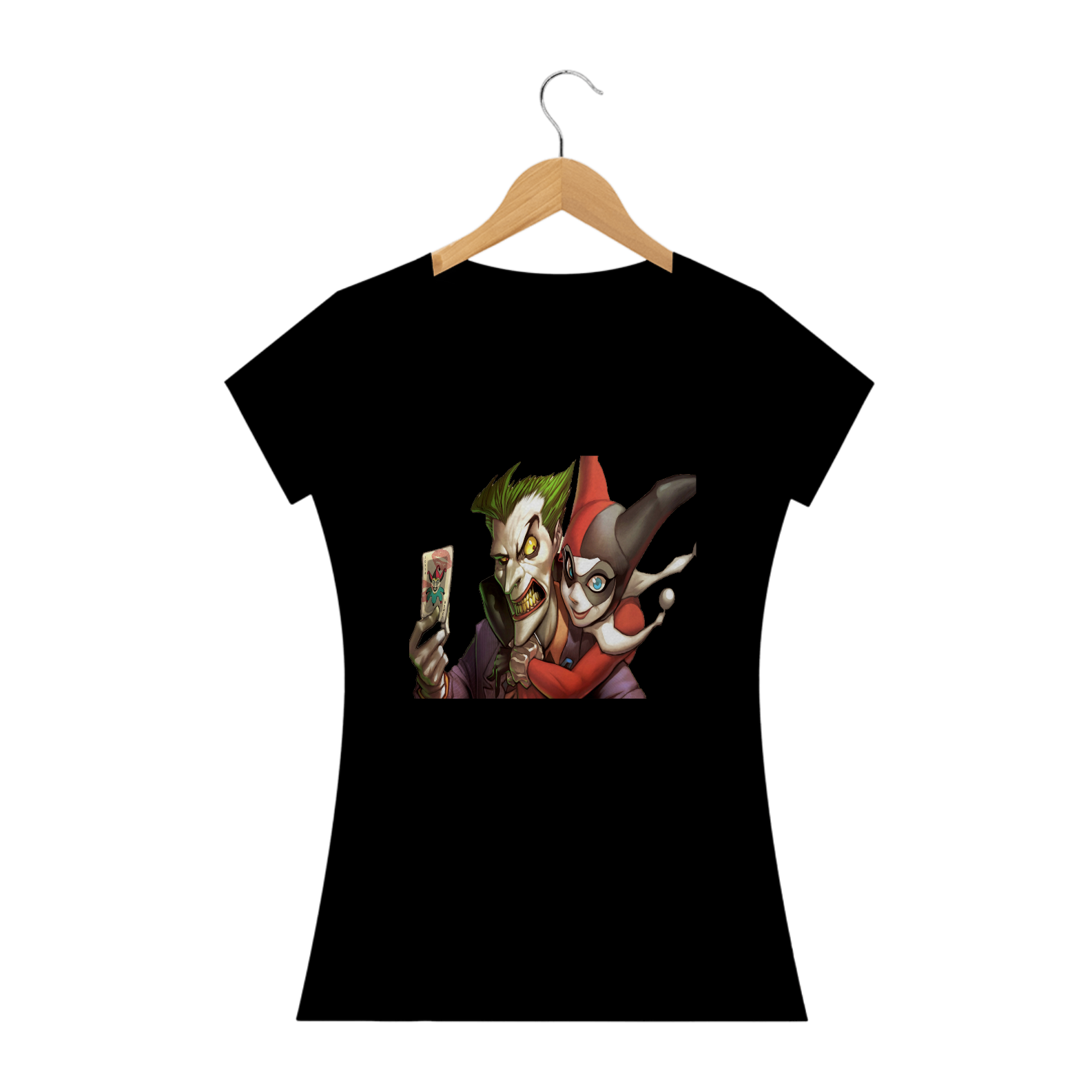 Nome do produto  Camiseta Feminina Harley Quinn & Joker