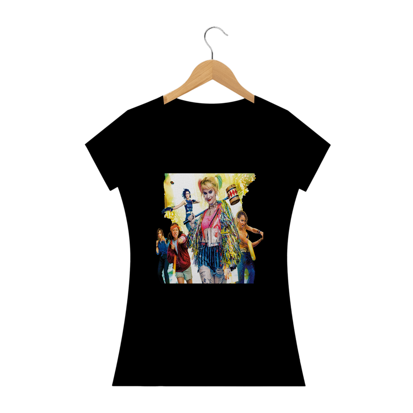 Nome do produto  Camiseta Feminina Aves de Rapina