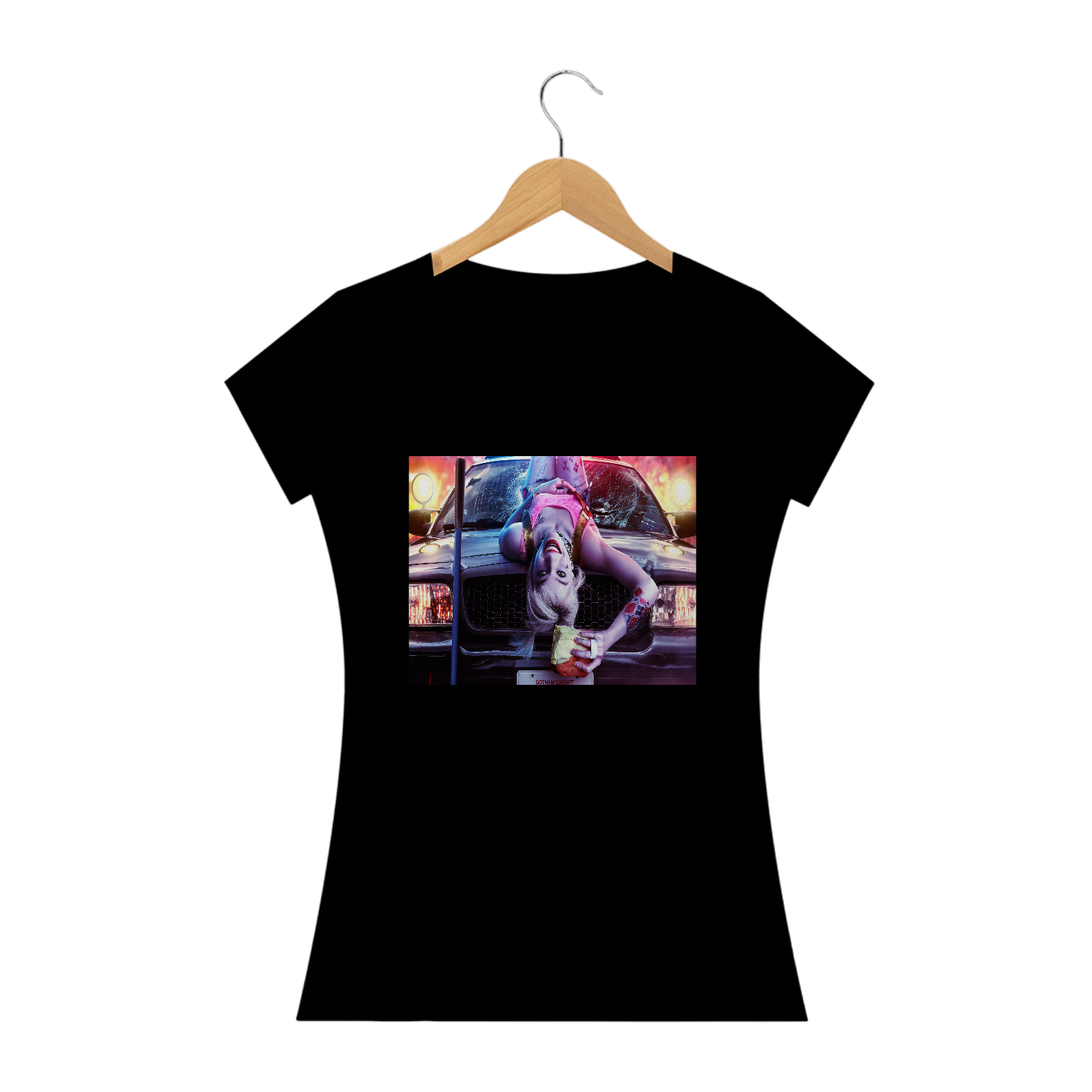 Nome do produto  Camiseta Feminina Harley Quinn