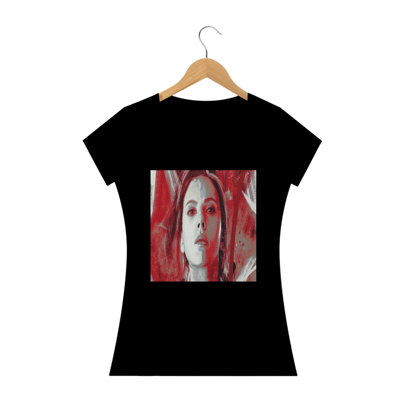Nome do produto  Camiseta Feminina Viúva Negra