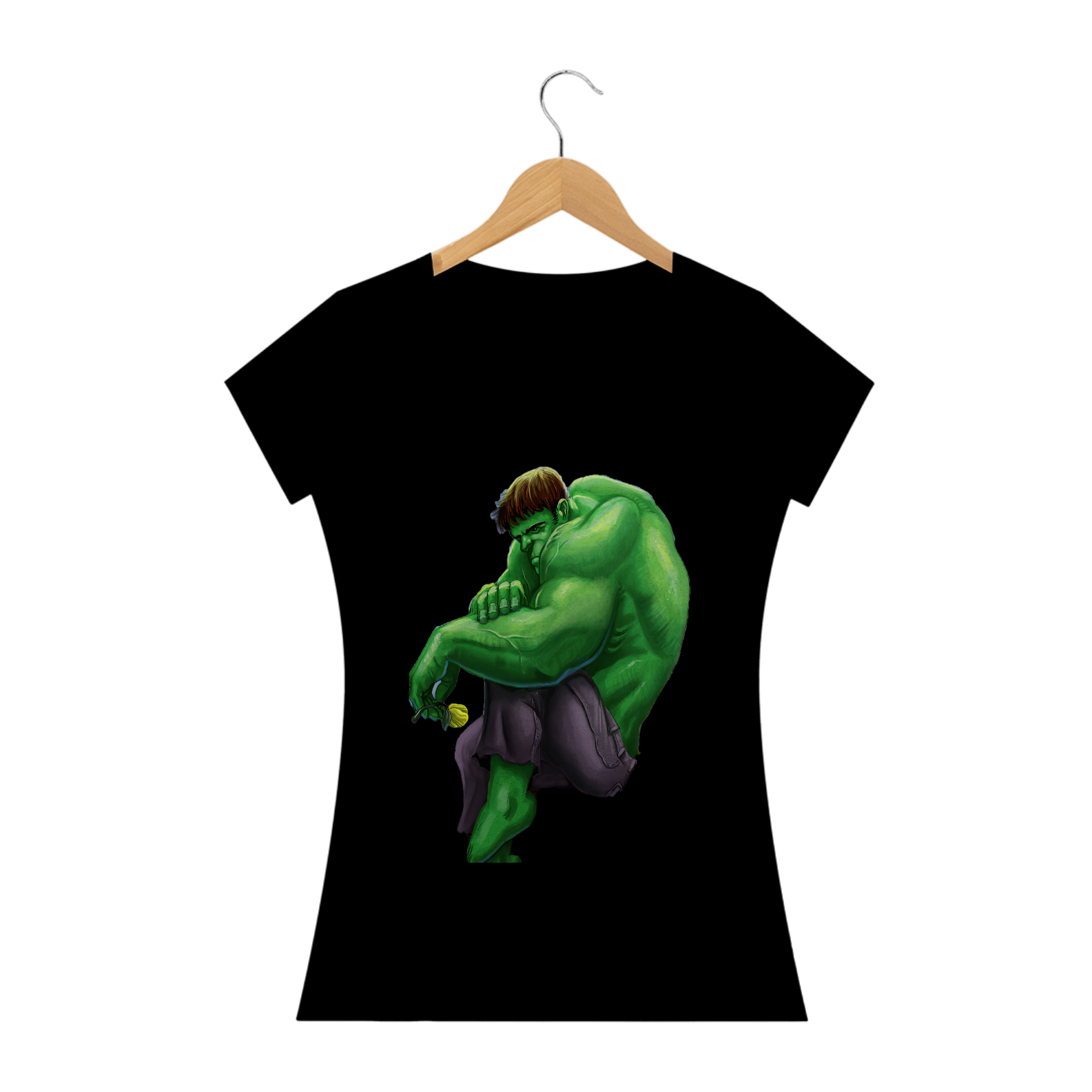 Nome do produto  Camiseta Feminina Hulk