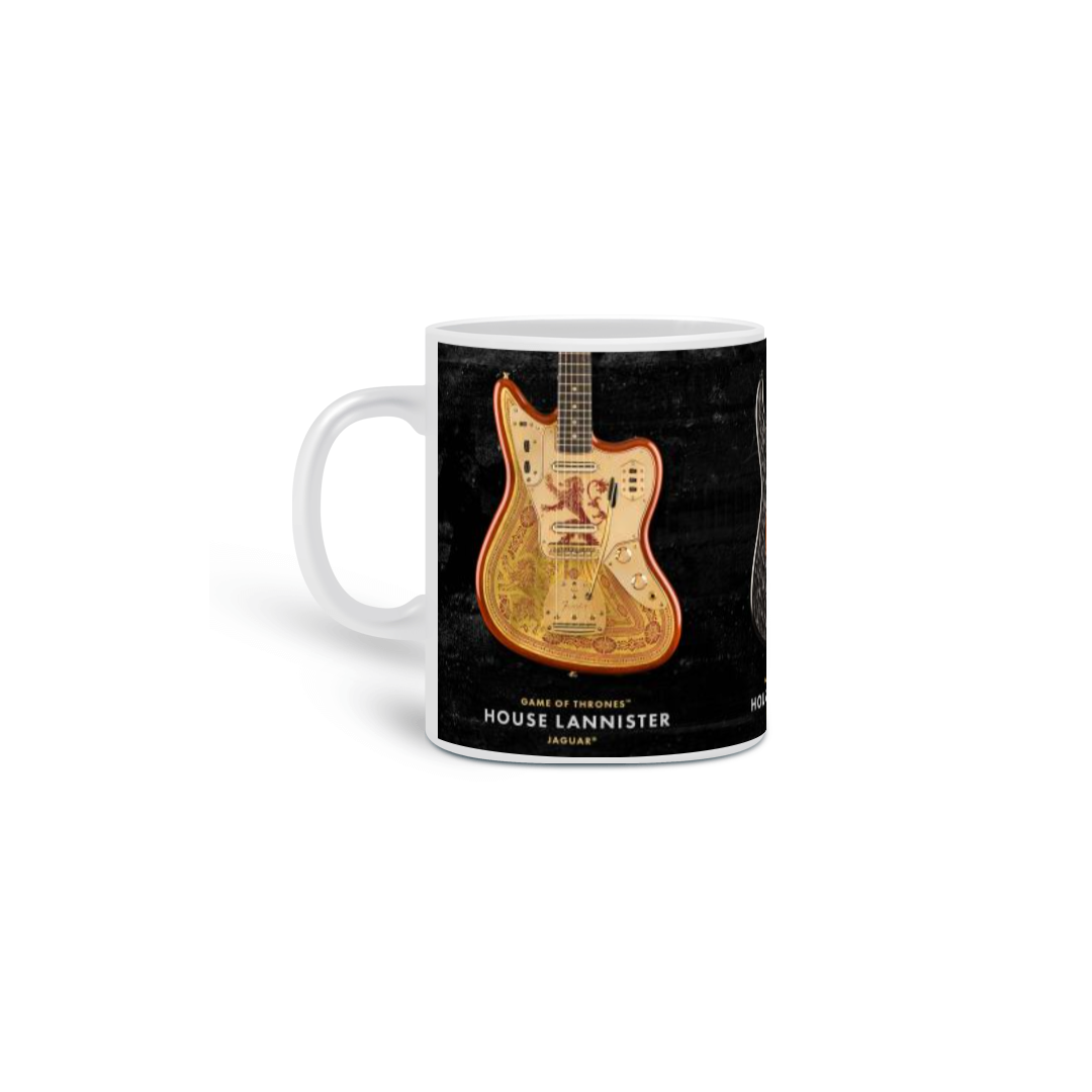 Nome do produto  CANECA GUITARRAS FENDER Game of Thrones