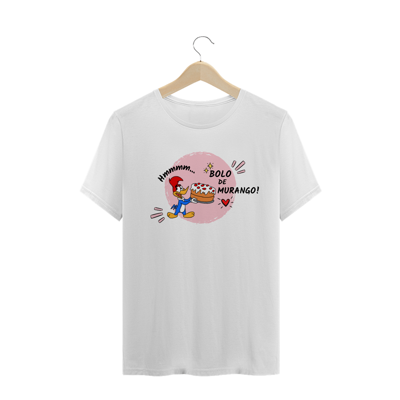 Nome do produto  T-Shirt - Bolo de Murango