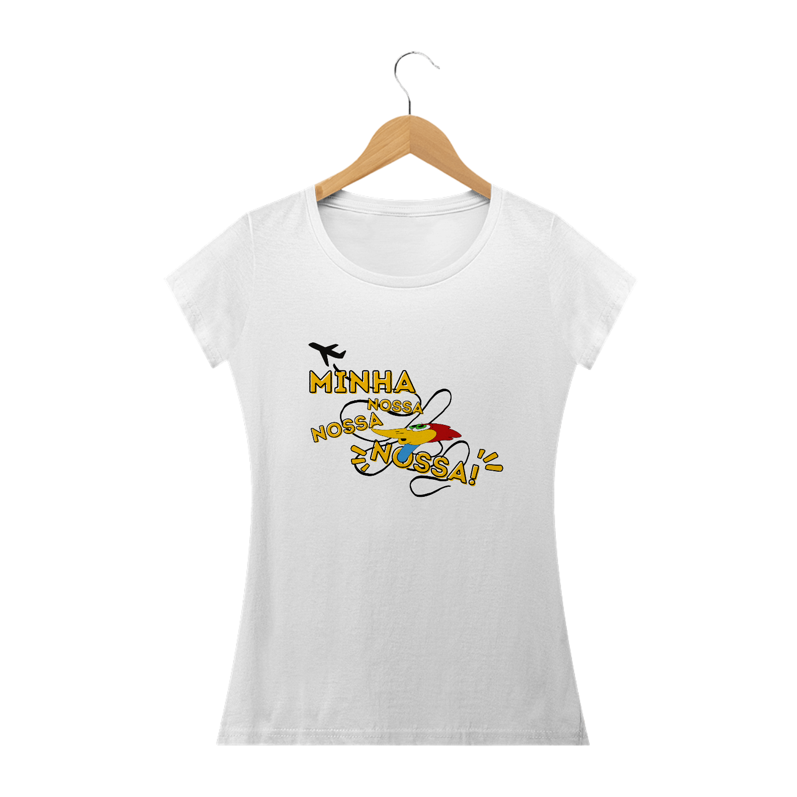 Nome do produto  T-Shirt Feminina - Minha Nossa Nossa  