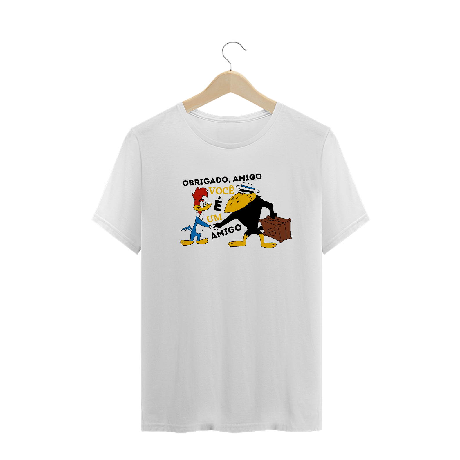 Nome do produto  T-Shirt - Obrigado Amigo