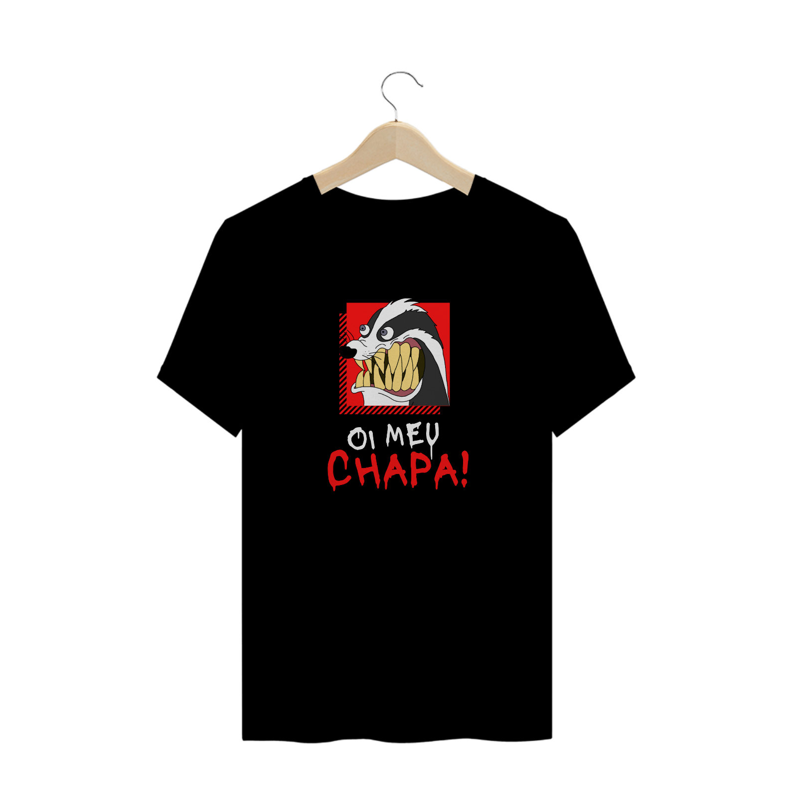 Nome do produto  T-Shirt - Oi Meu Chapa