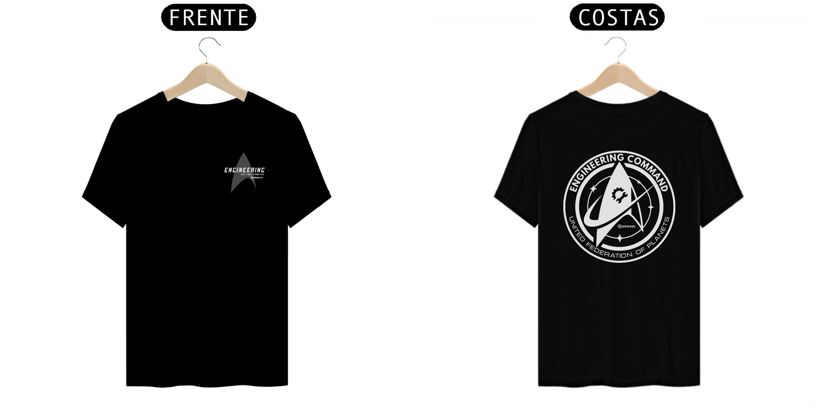 Camiseta - Engineering the final frontier