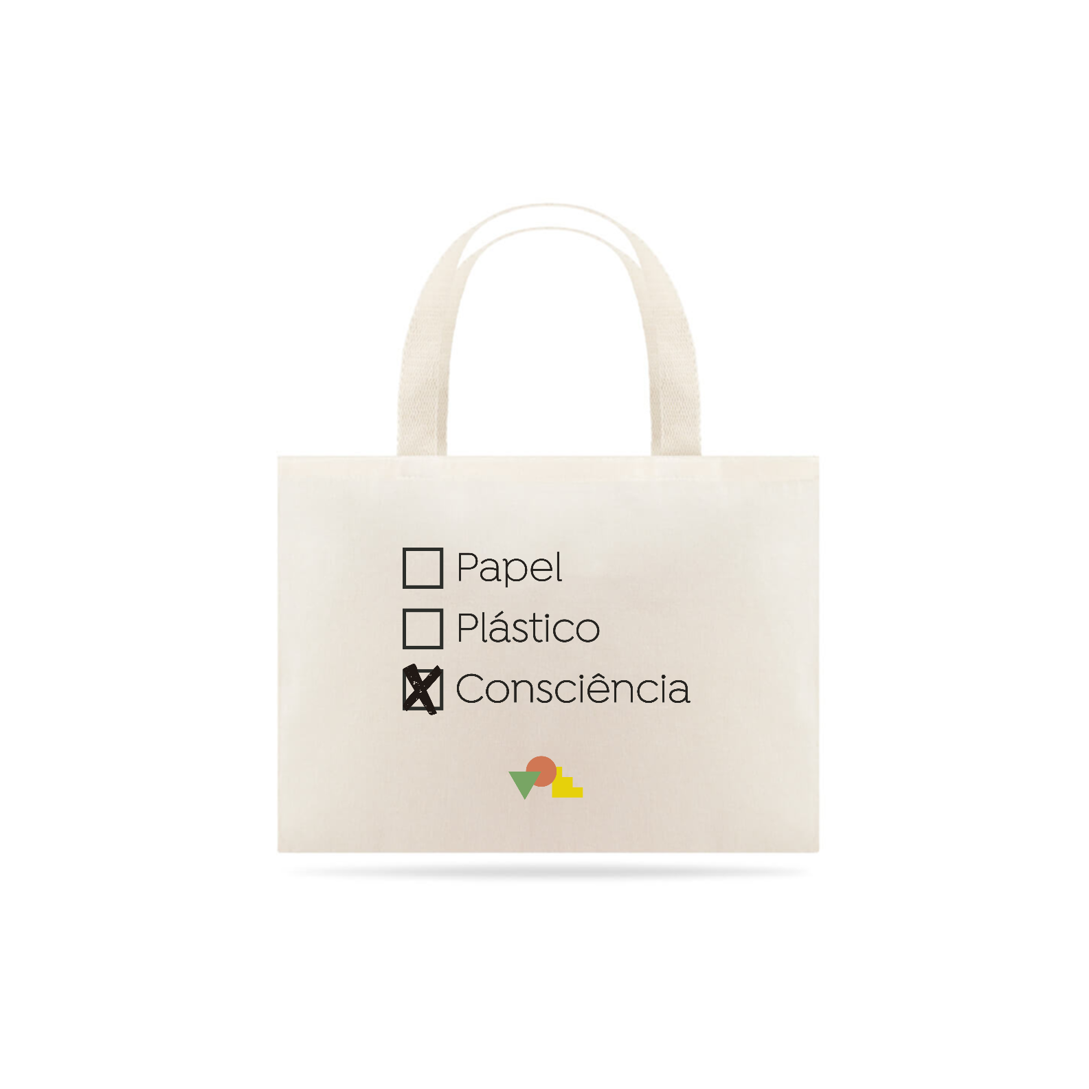 Ecobag Papel Plástico Consciência
