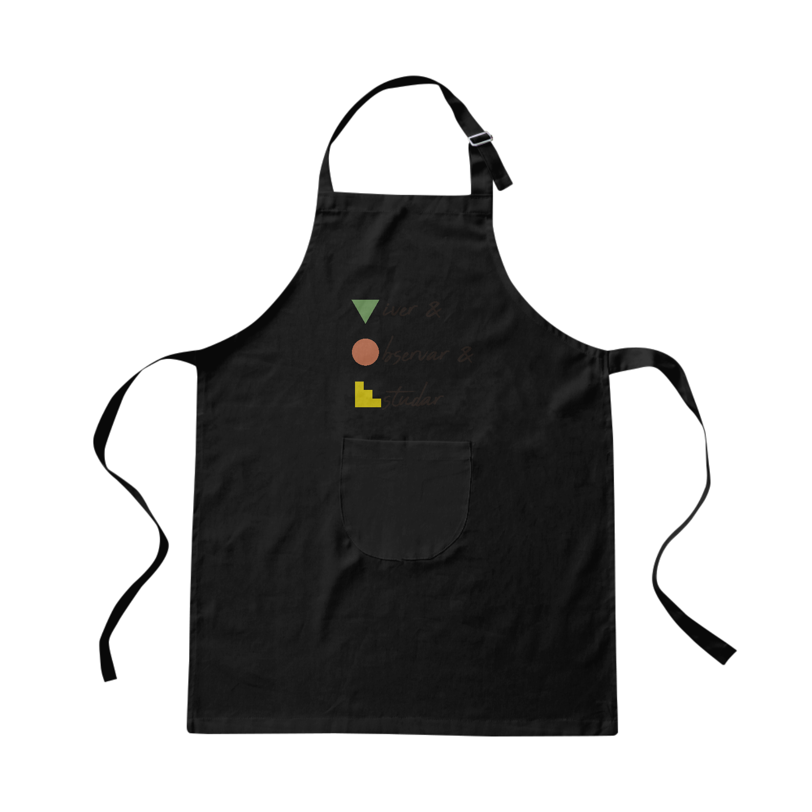 Avental Viver Observar Estudar