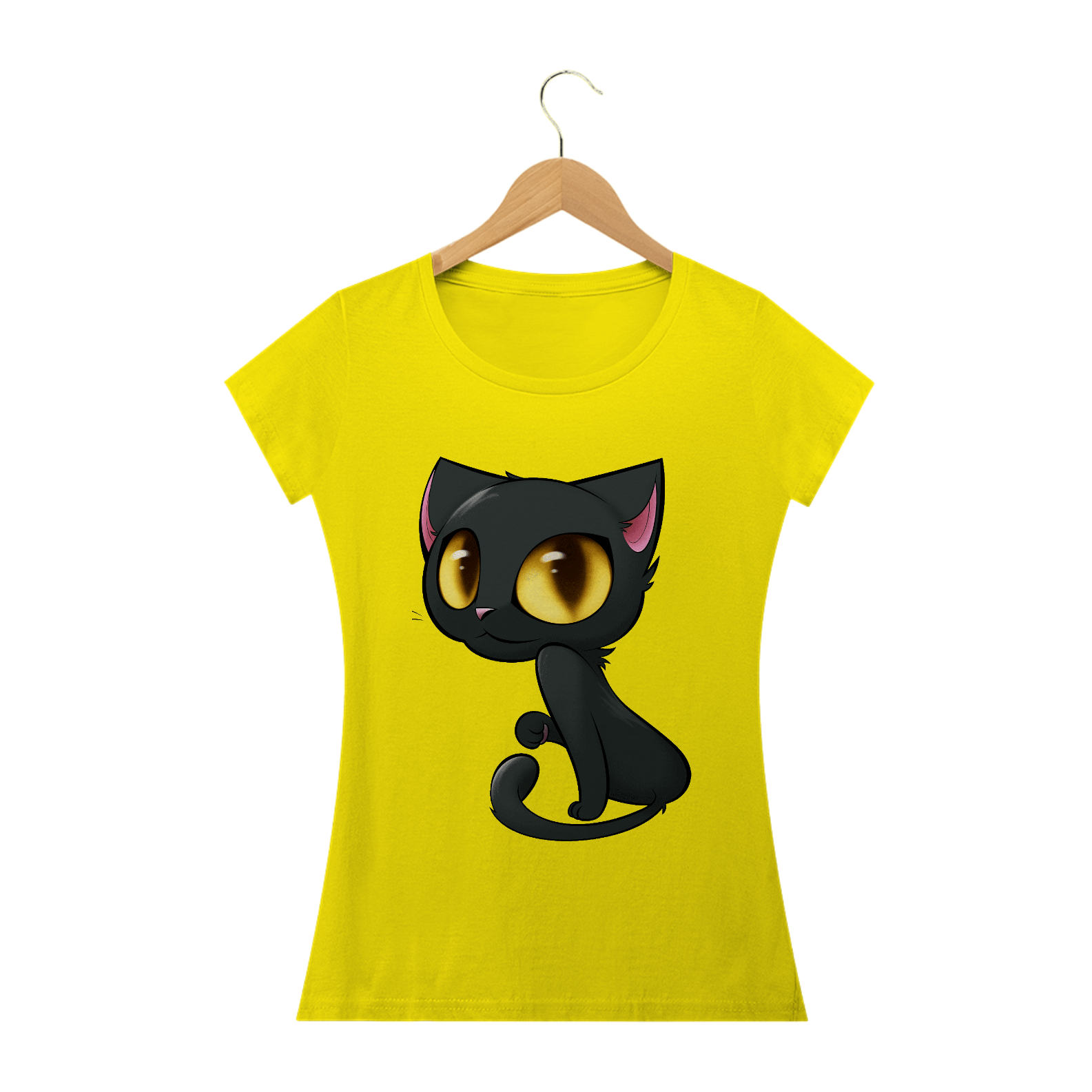 Baby Long Gato Preto