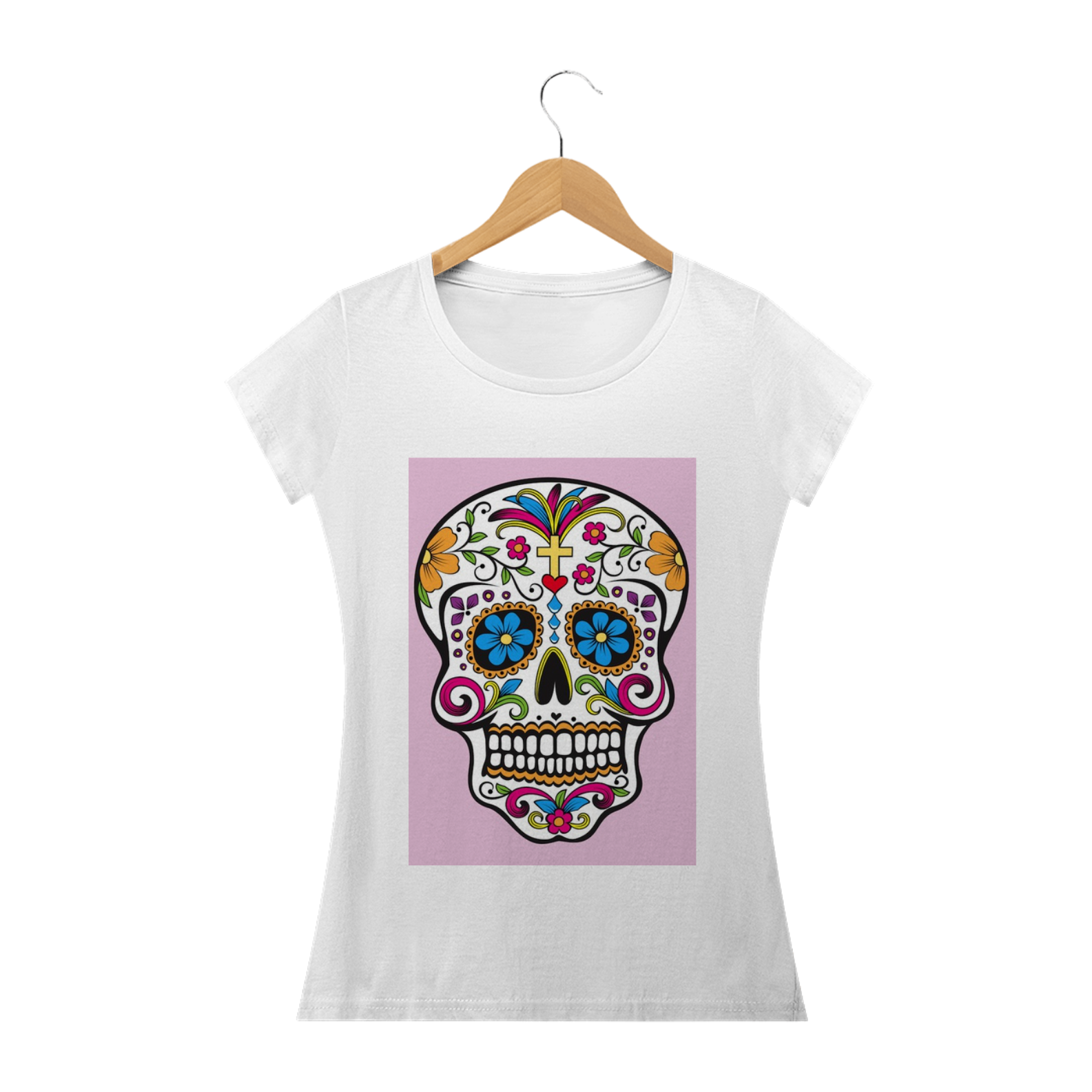 Baby Long Caveira Mexicana