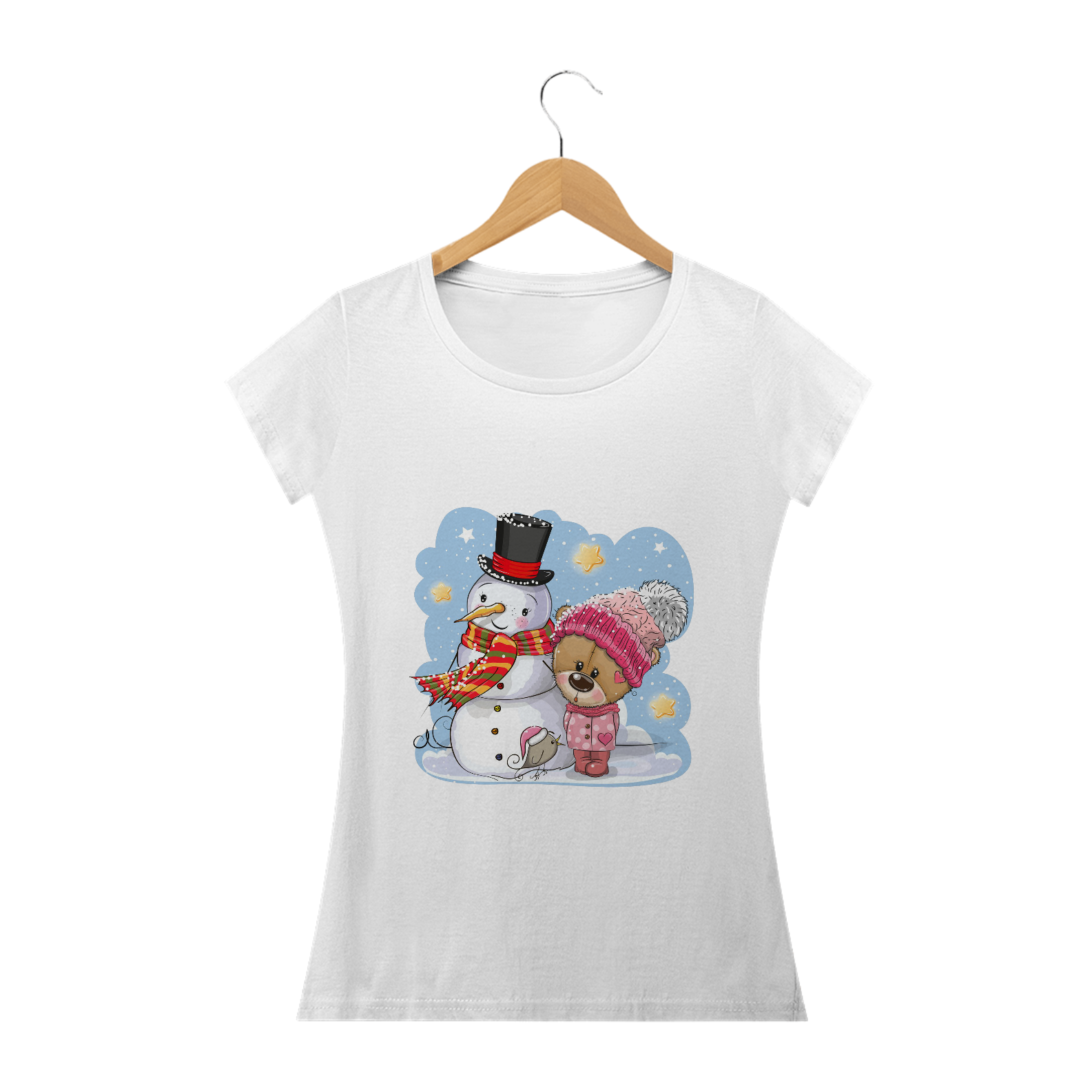 Baby Long Boneco de Neve