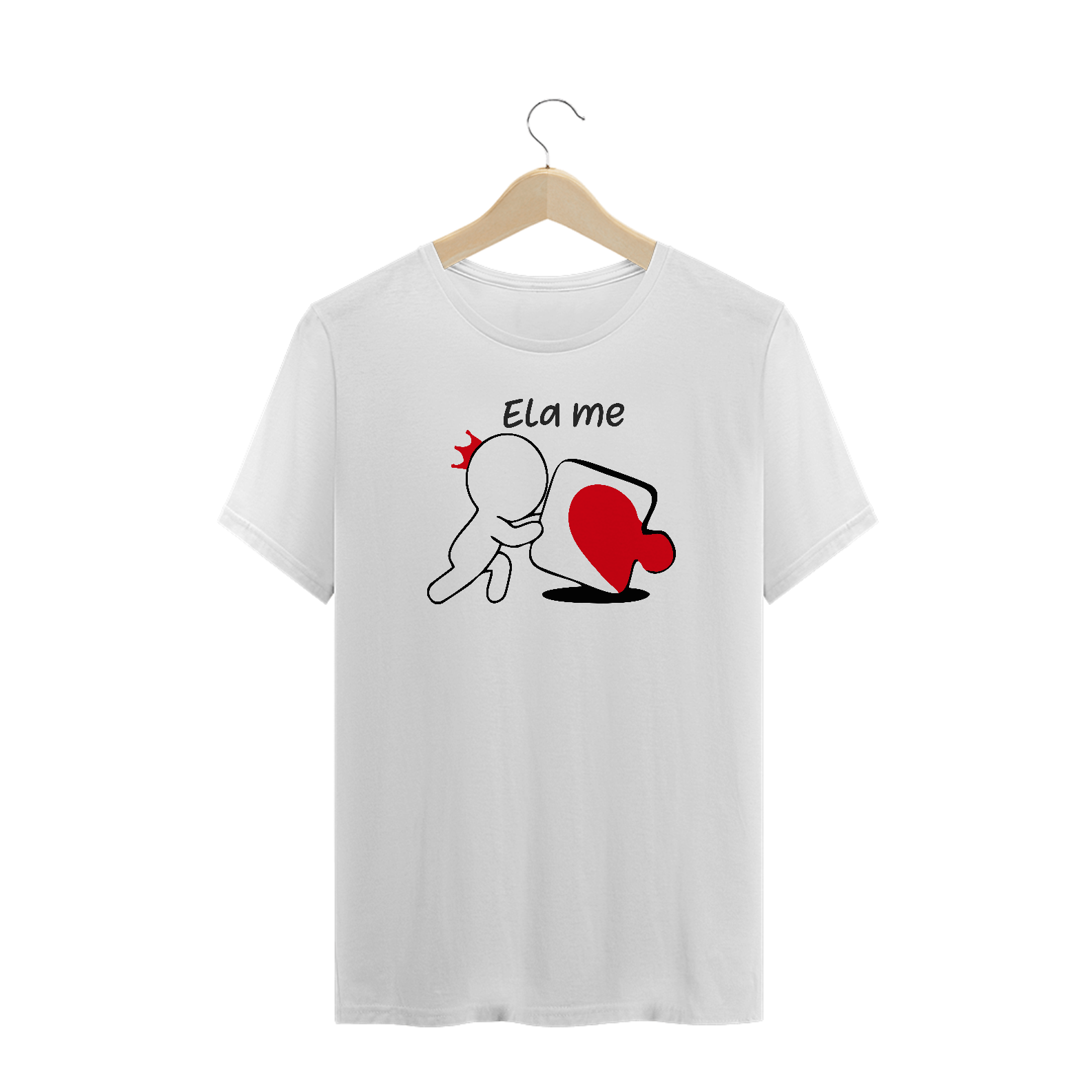T-Shirt Ela Me Completa