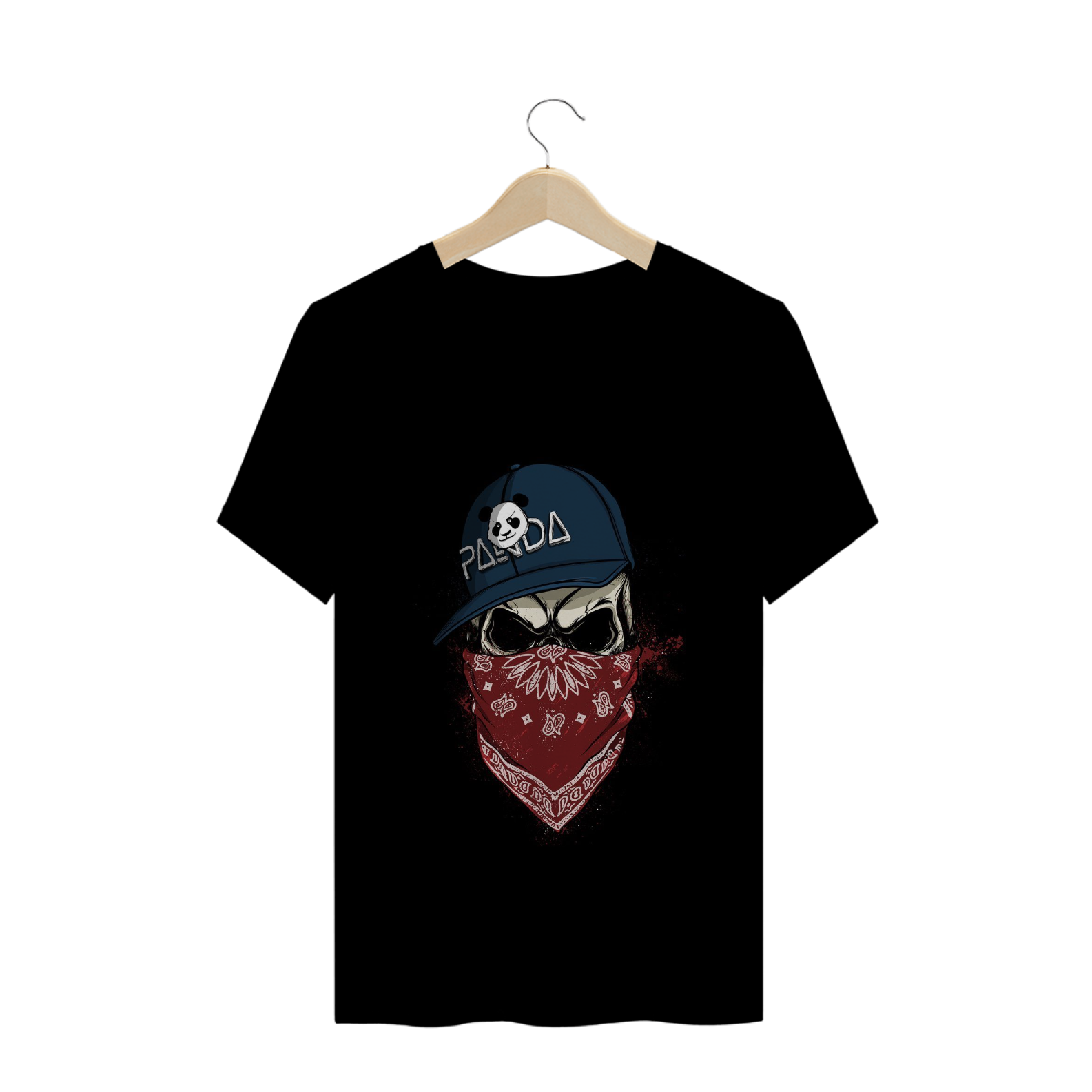 T-Shirt Caveira Mascarada