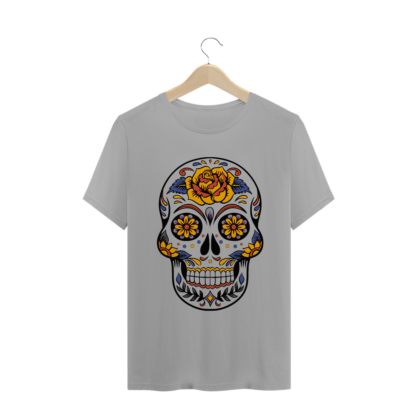 Nome do produto  CAMISETA CAVEIRA MEXICANA T-SHIRT