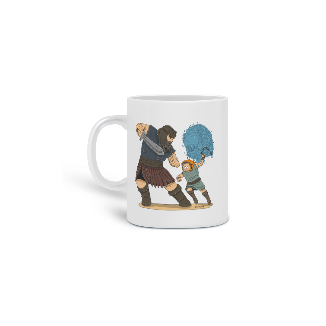 Caneca Davi x Golias