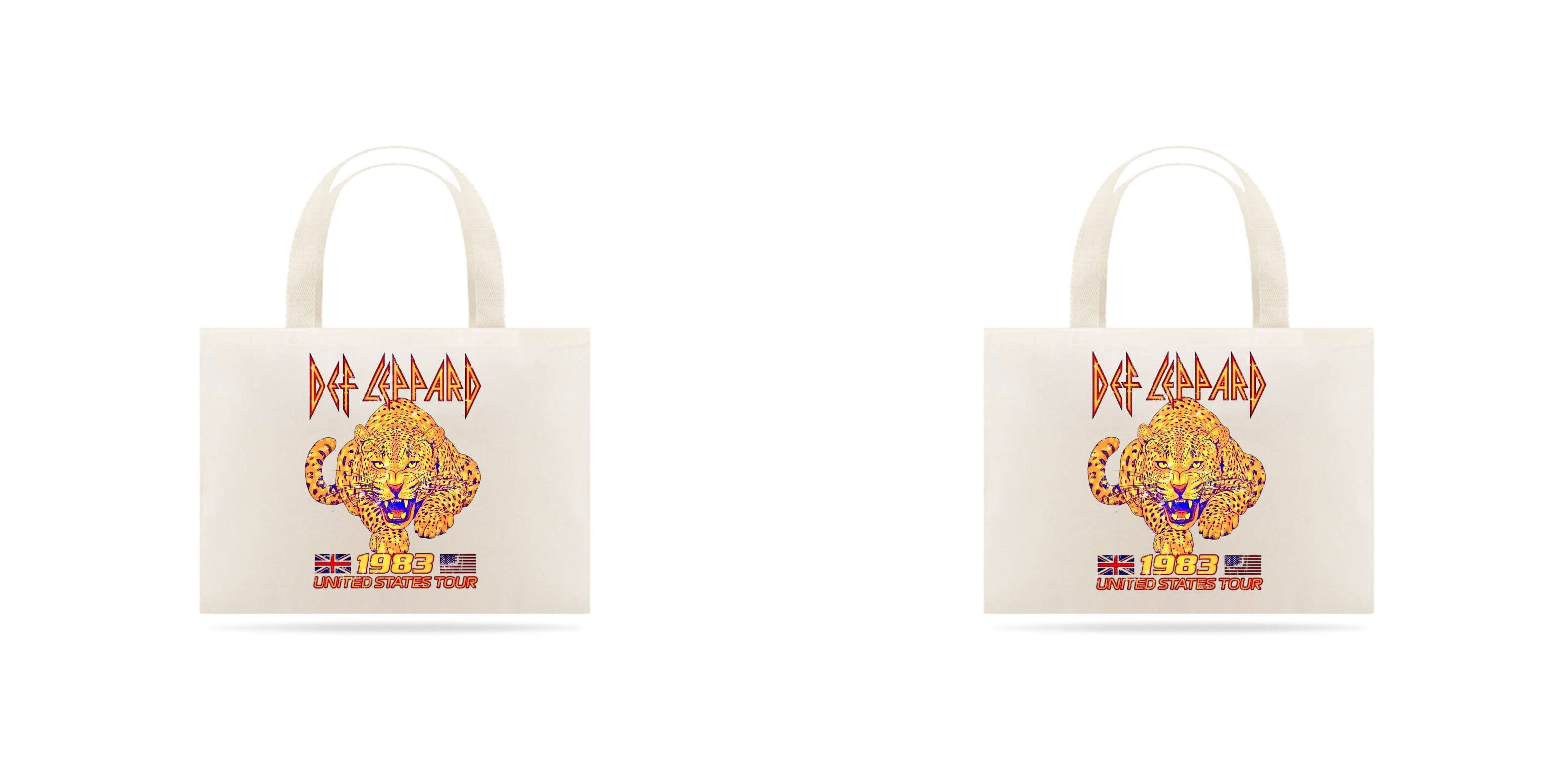 Nome do produto  ECOBAG DEF LEPPARD 83' TOUR