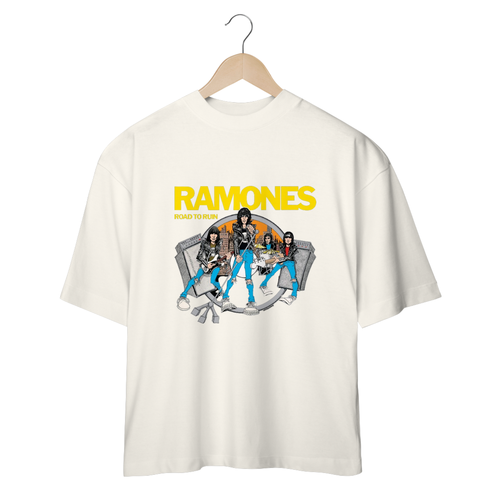 Nome do produto  RAMONES OVERSIZED