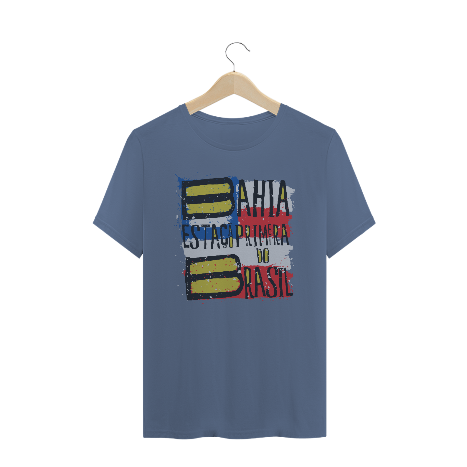 Camiseta Masculina : Bahia, estação primeira do Brasil