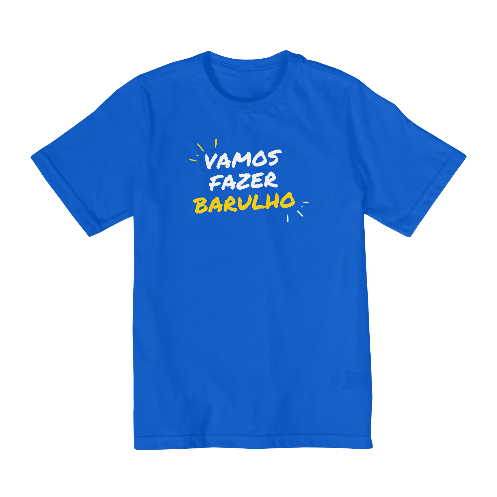 Camiseta Infantil Vamos Fazer Barulho