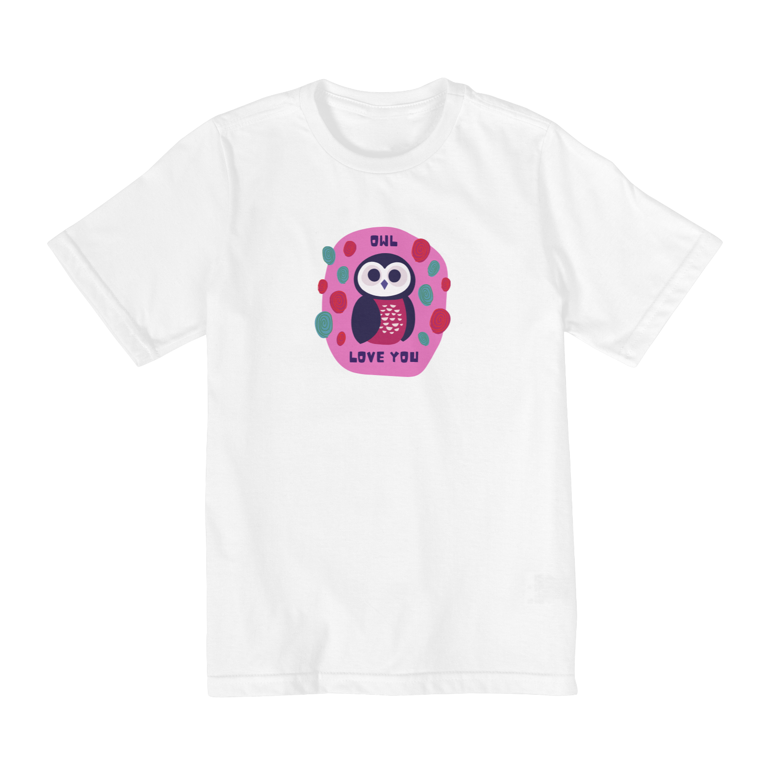 Camiseta Infantil Coruja