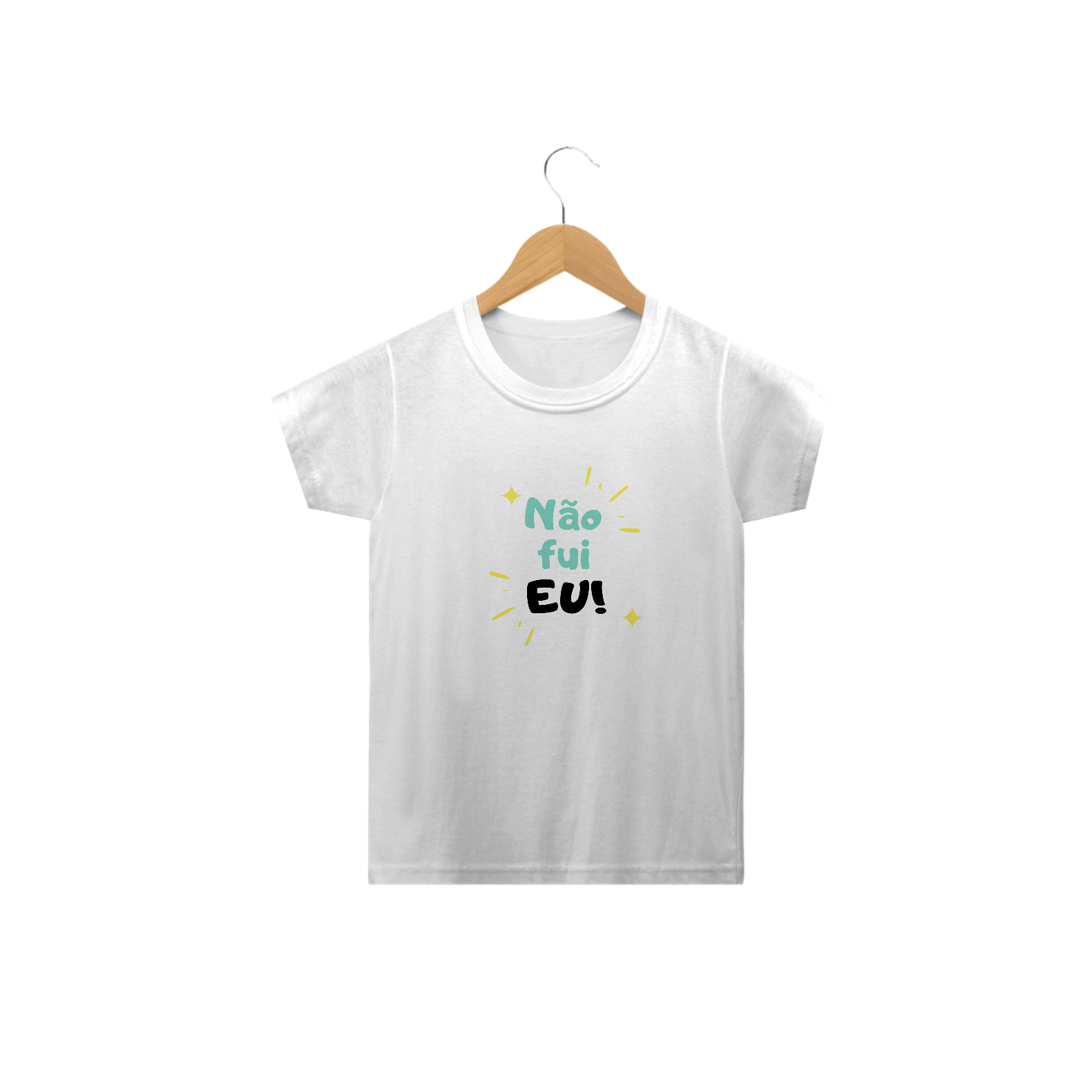 Camiseta Infantil Não Fui Eu