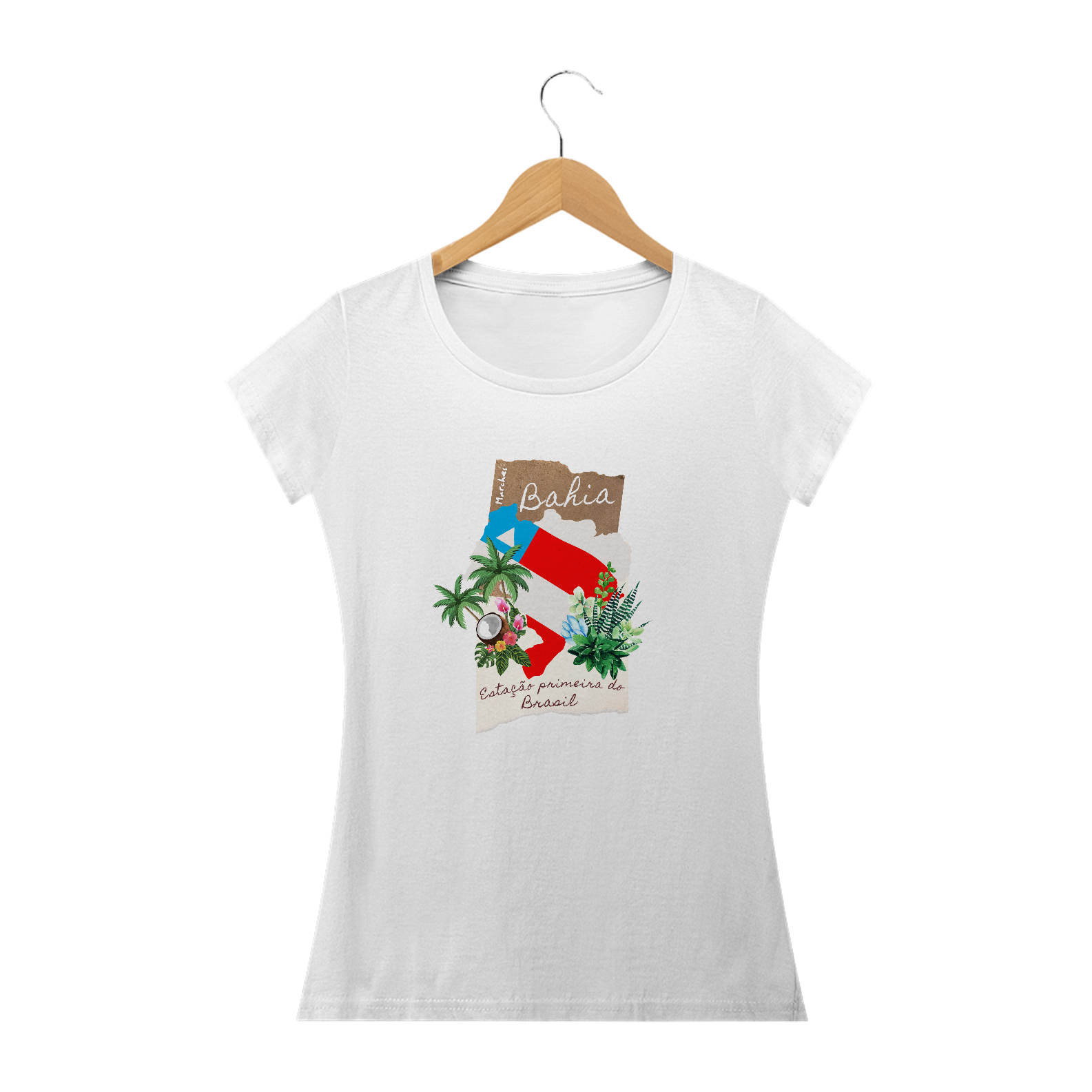 Camiseta Feminina Bahia